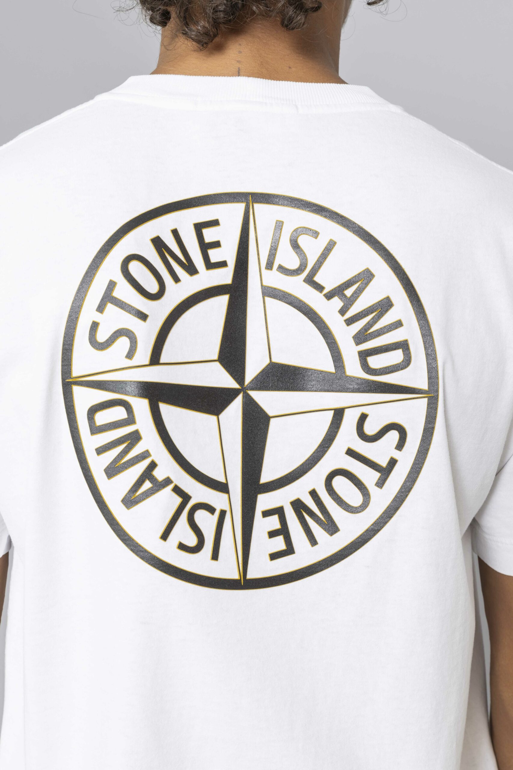 Institutional Back Print T shirt White