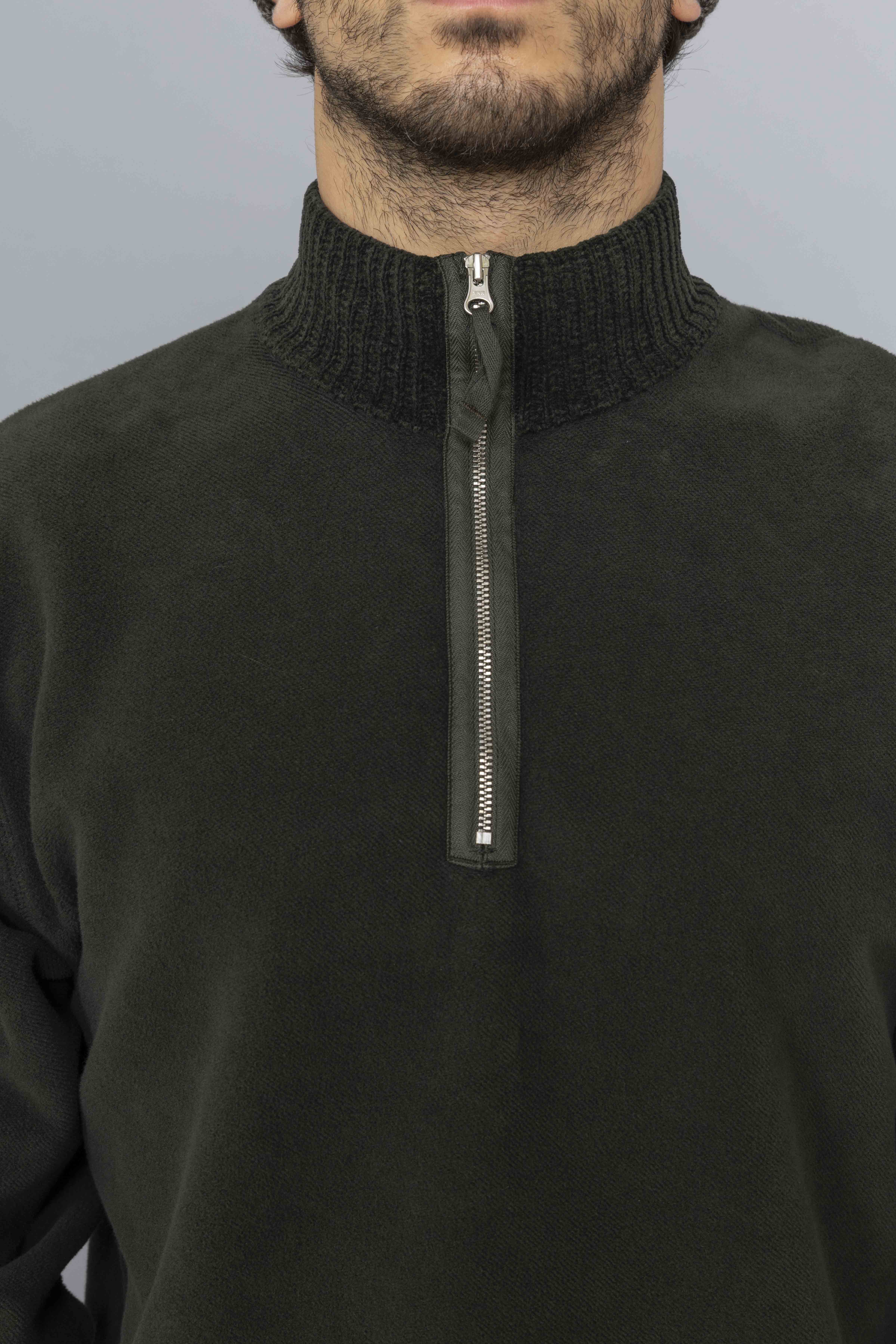 CPCOMPANYBRUSHEDEMERIZEDDIAGONALFLEECEPOLOCOLLARDARKSHADOWdetails