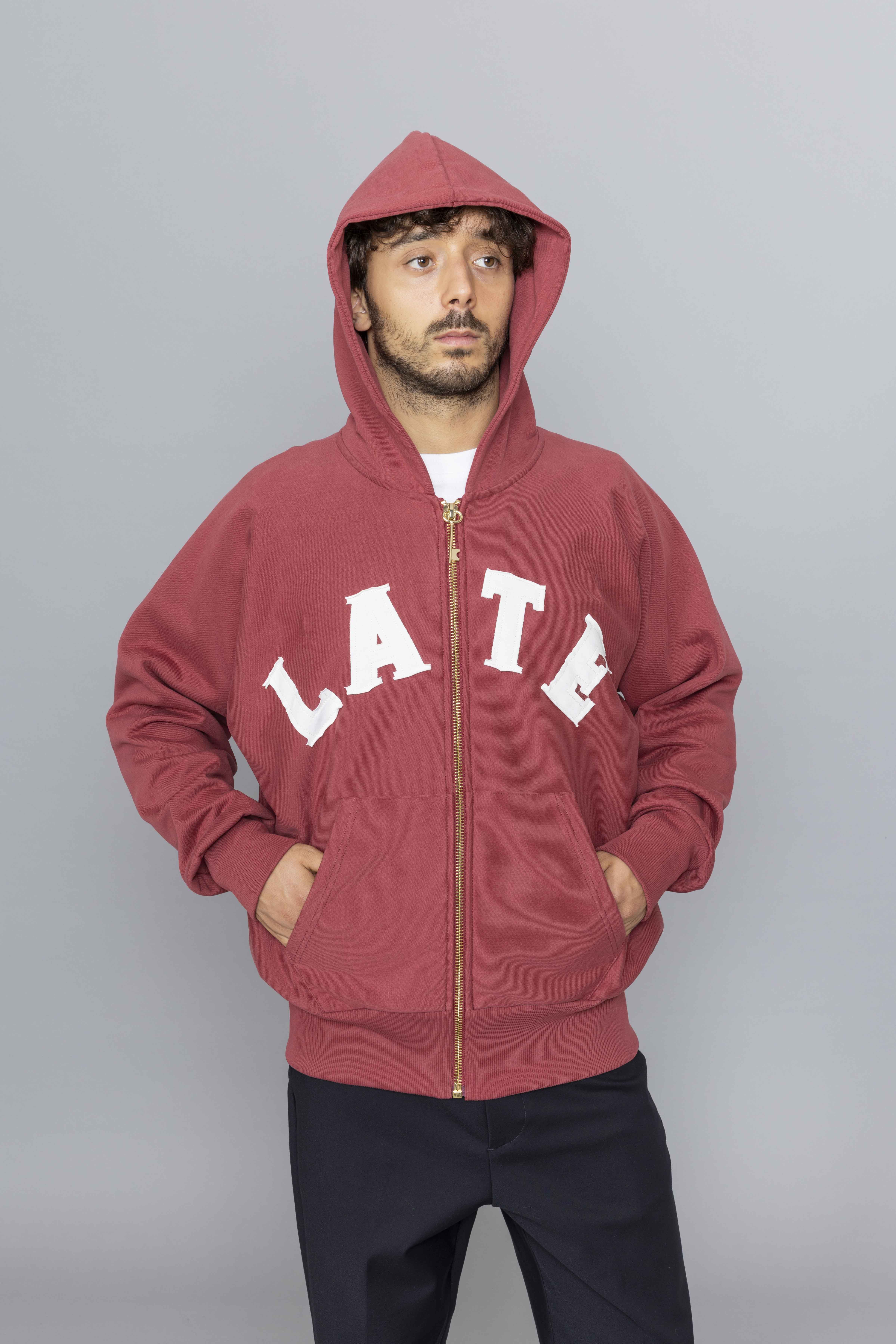 LATECHECKOUTBURGUNDYLATEZIPPERHOODIEfs