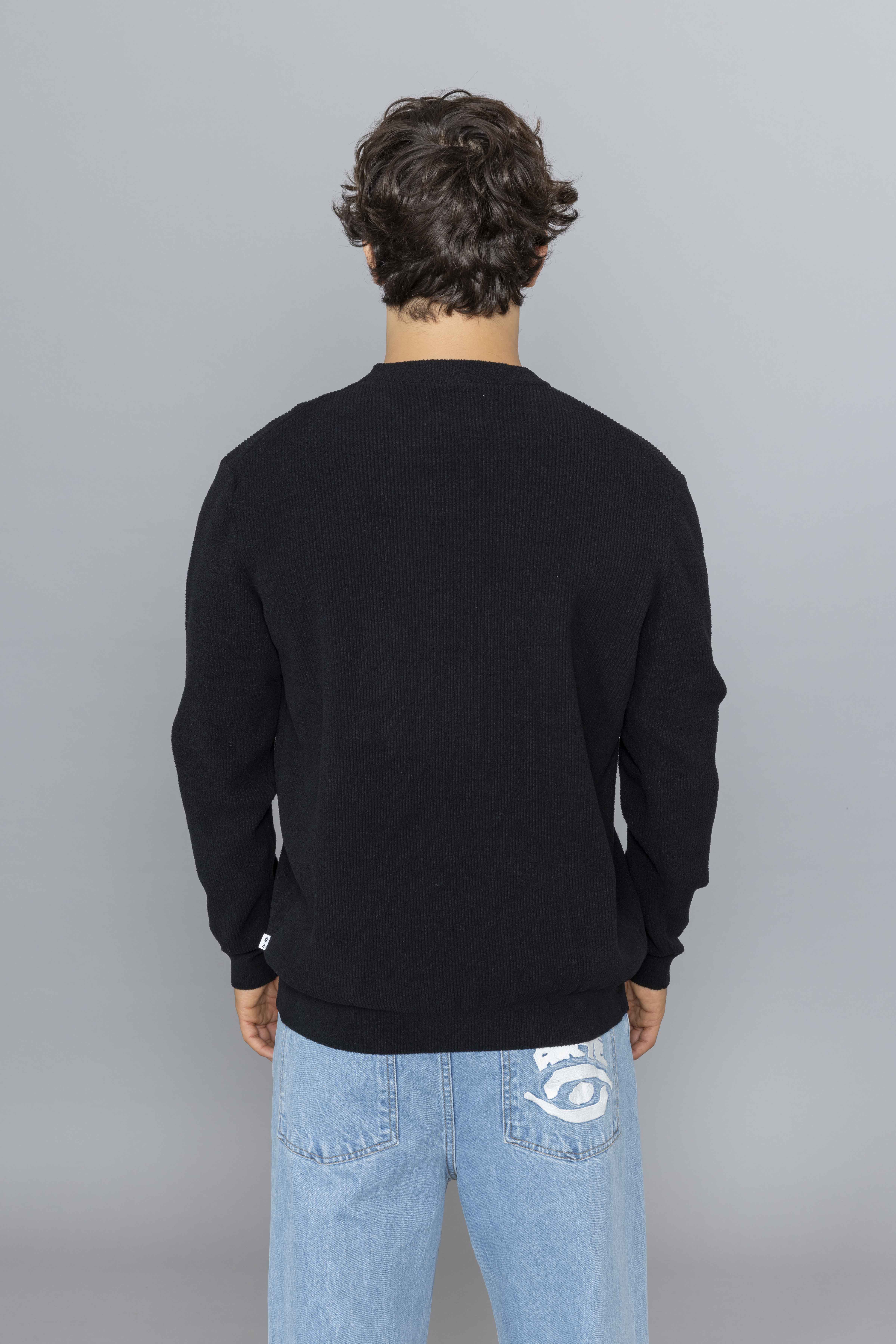 NN07DANNYLIGHTWEIGHTSWEATERBLACKback