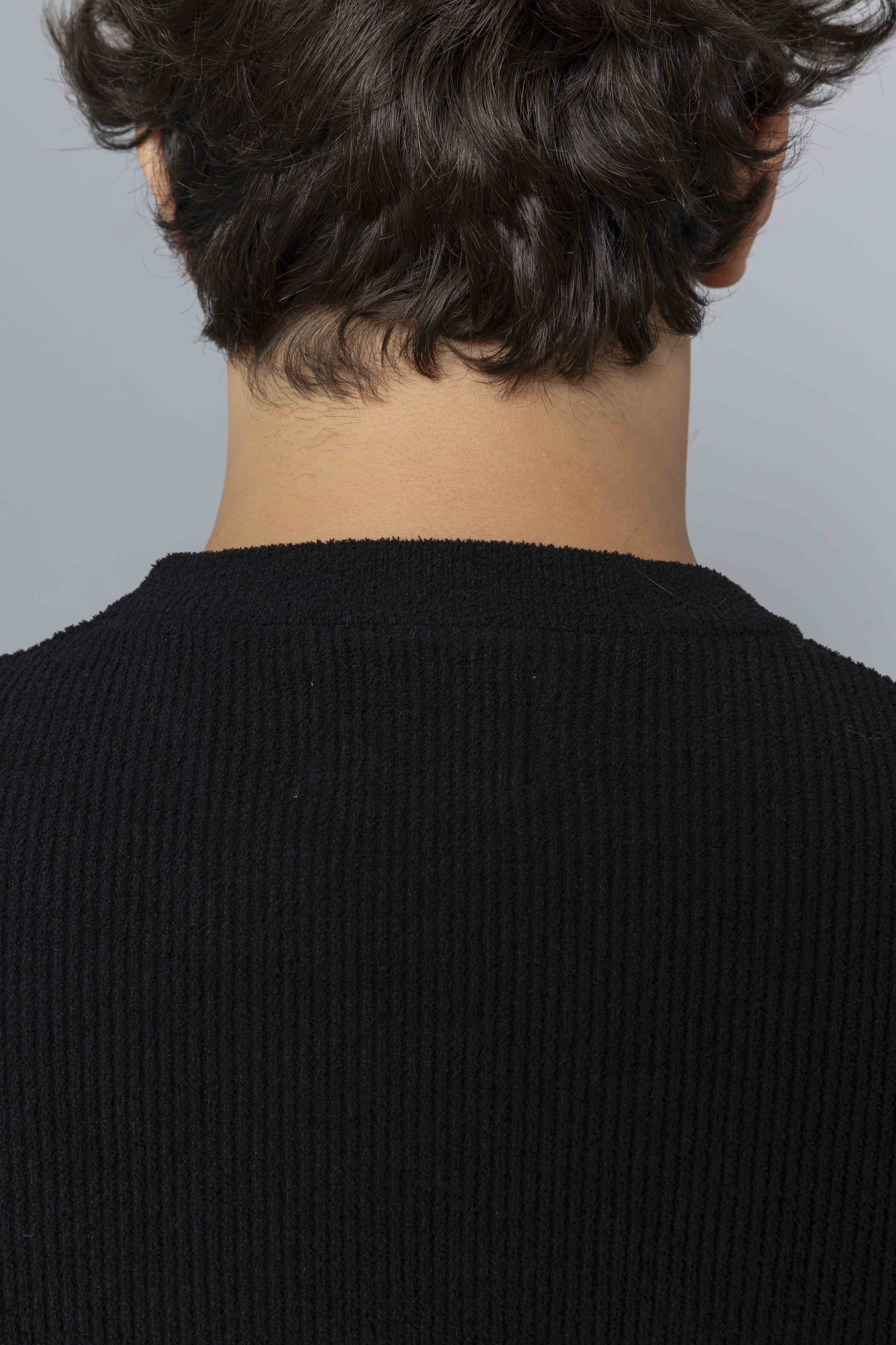 NN07DANNYLIGHTWEIGHTSWEATERBLACKnack