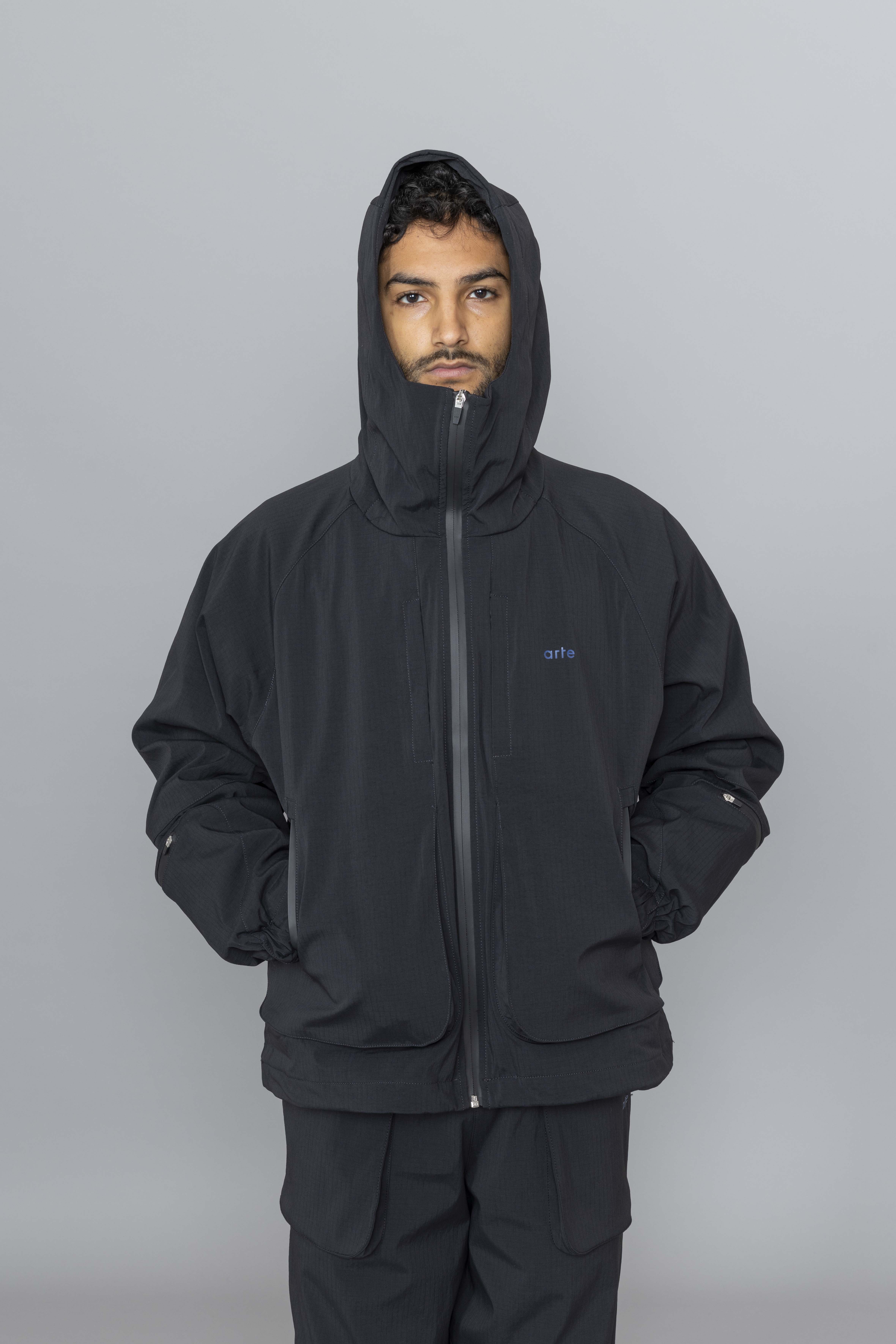 ARTEANTWERPTechniclaPolarJacketBlackFs