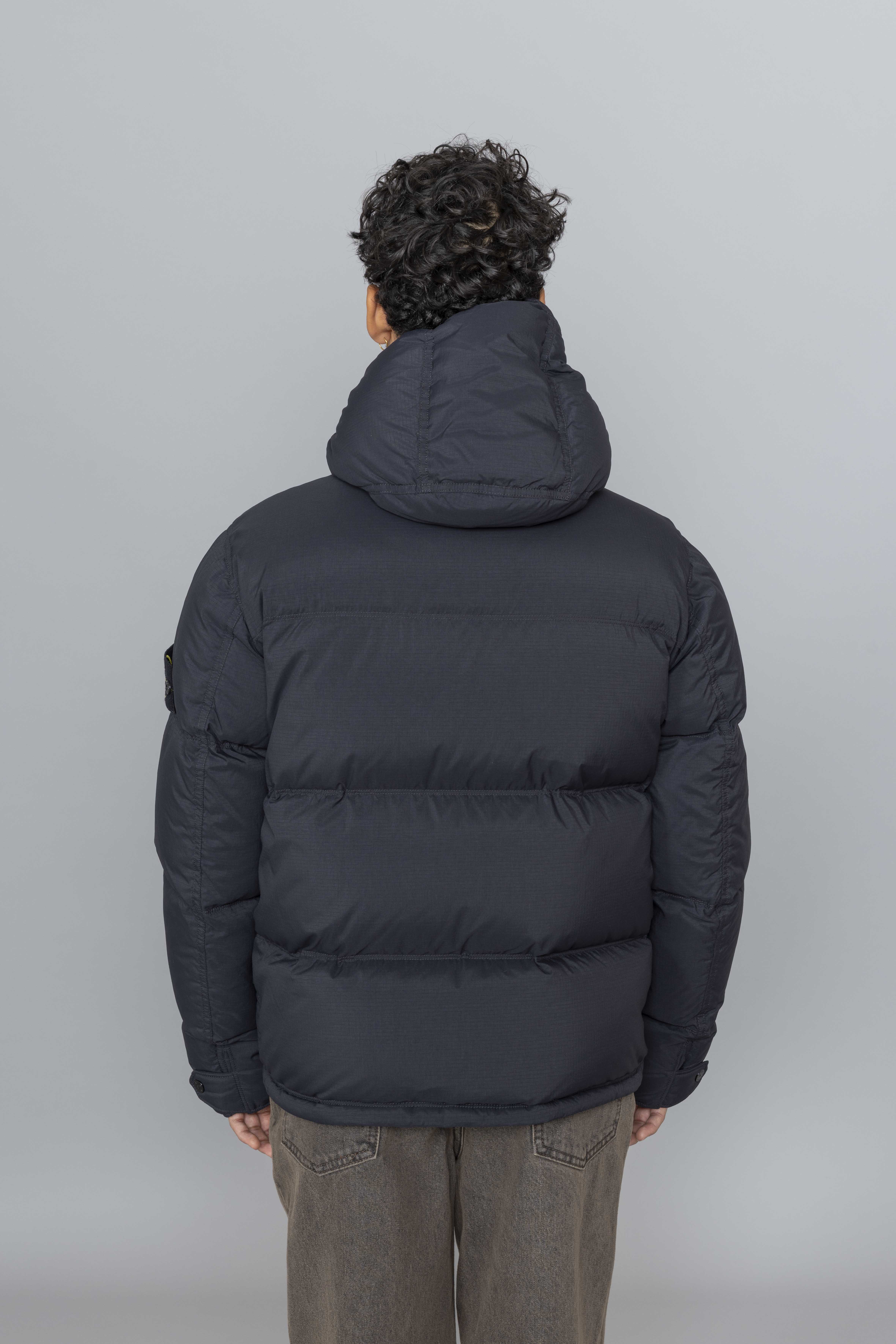 STONEISLANDDownParkaRipstopCorduraBlackBack