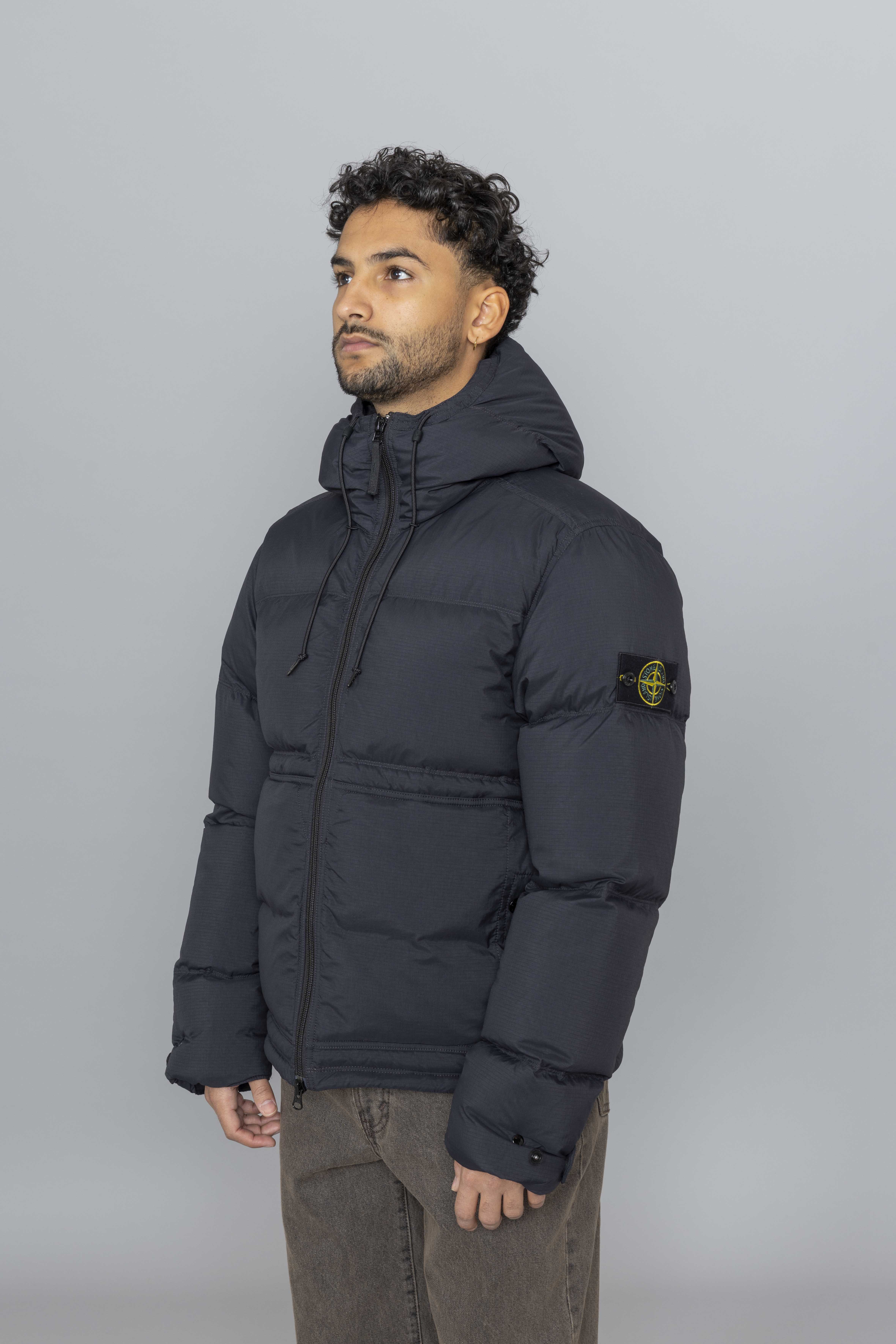 STONEISLANDDownParkaRipstopCorduraBlackDia