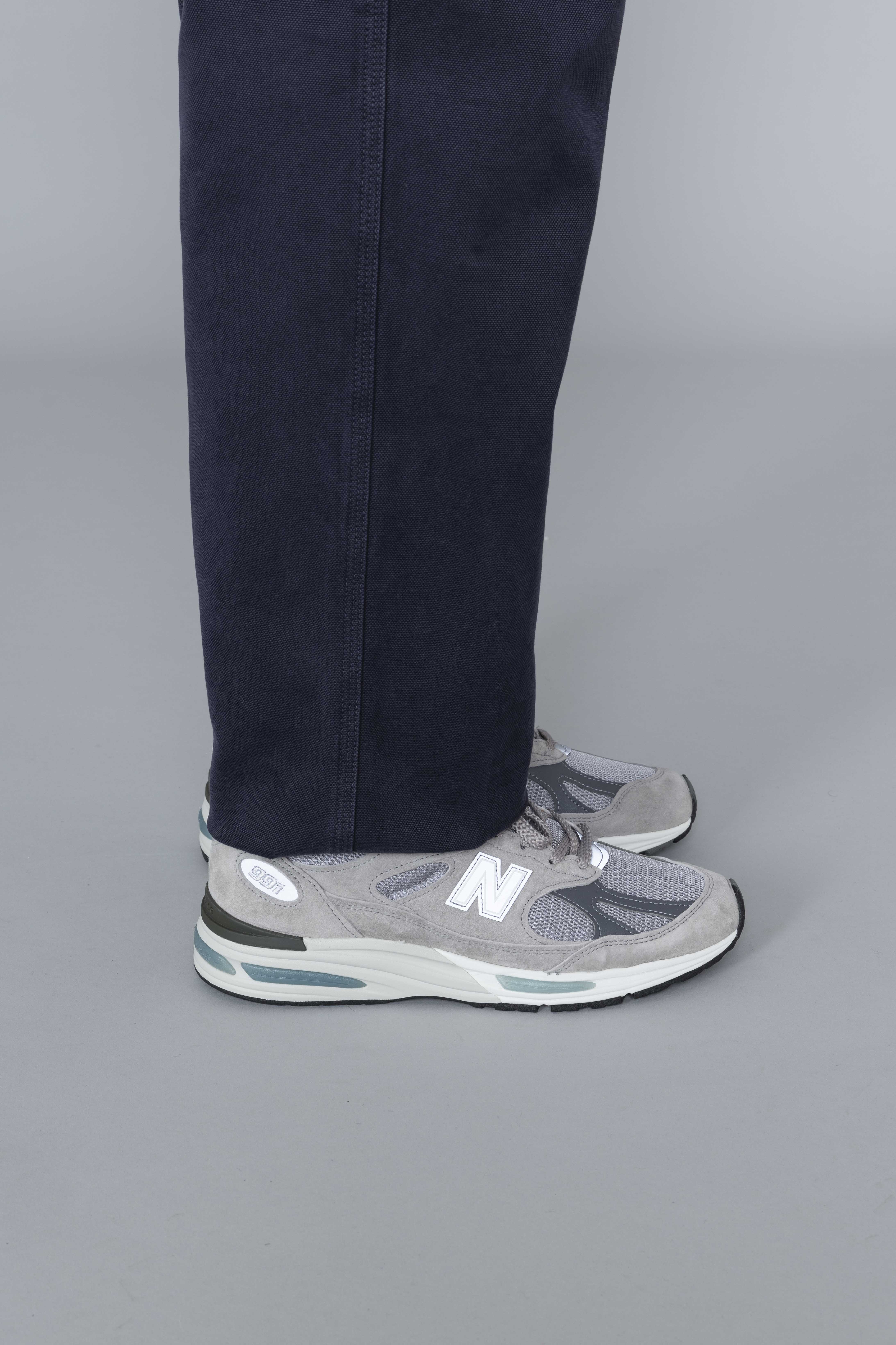 STONEISLANDLooseFitTrousersOldEffectCottonFeet