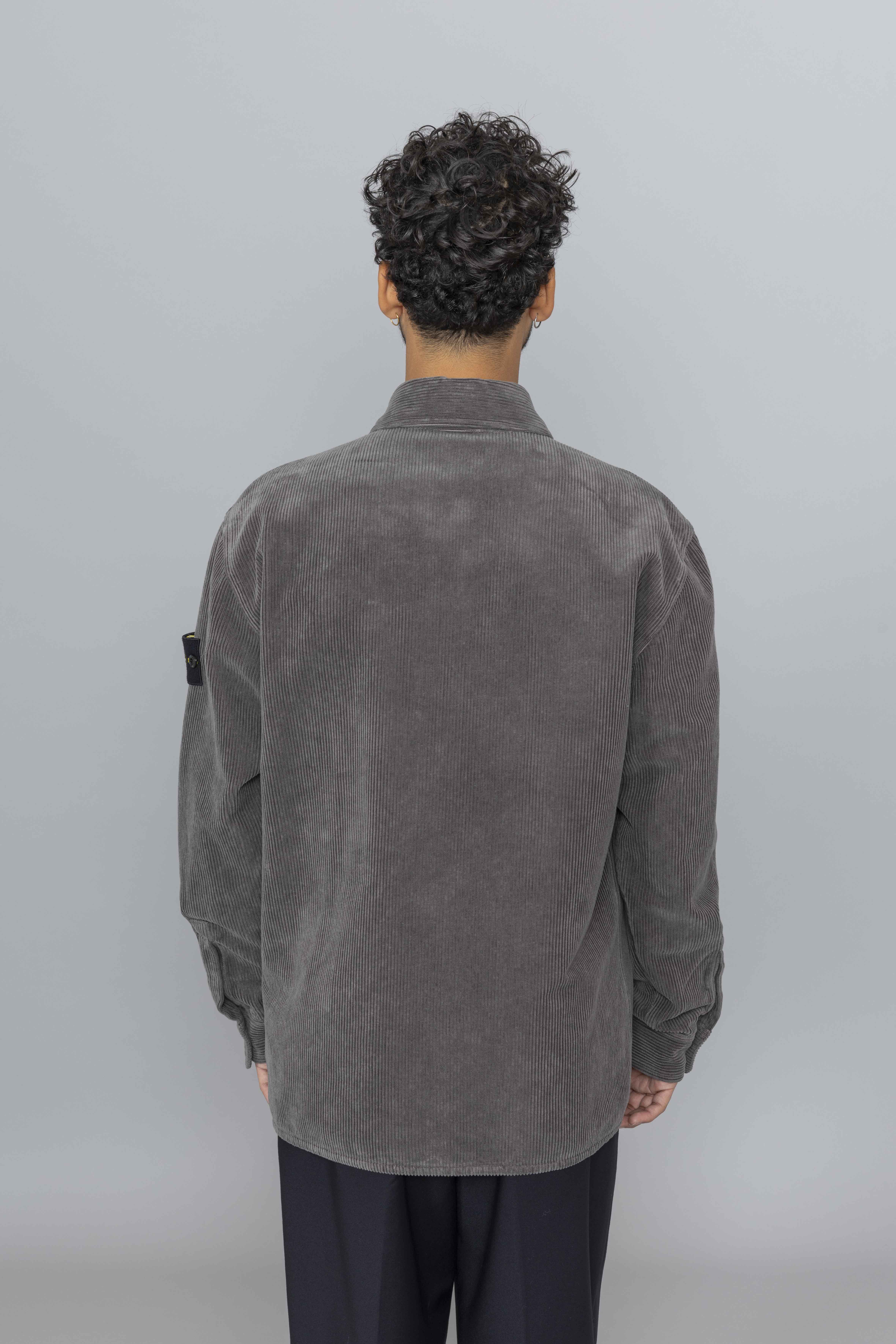 STONEISLANDOvershirtOrganicCottonCorduroyBack