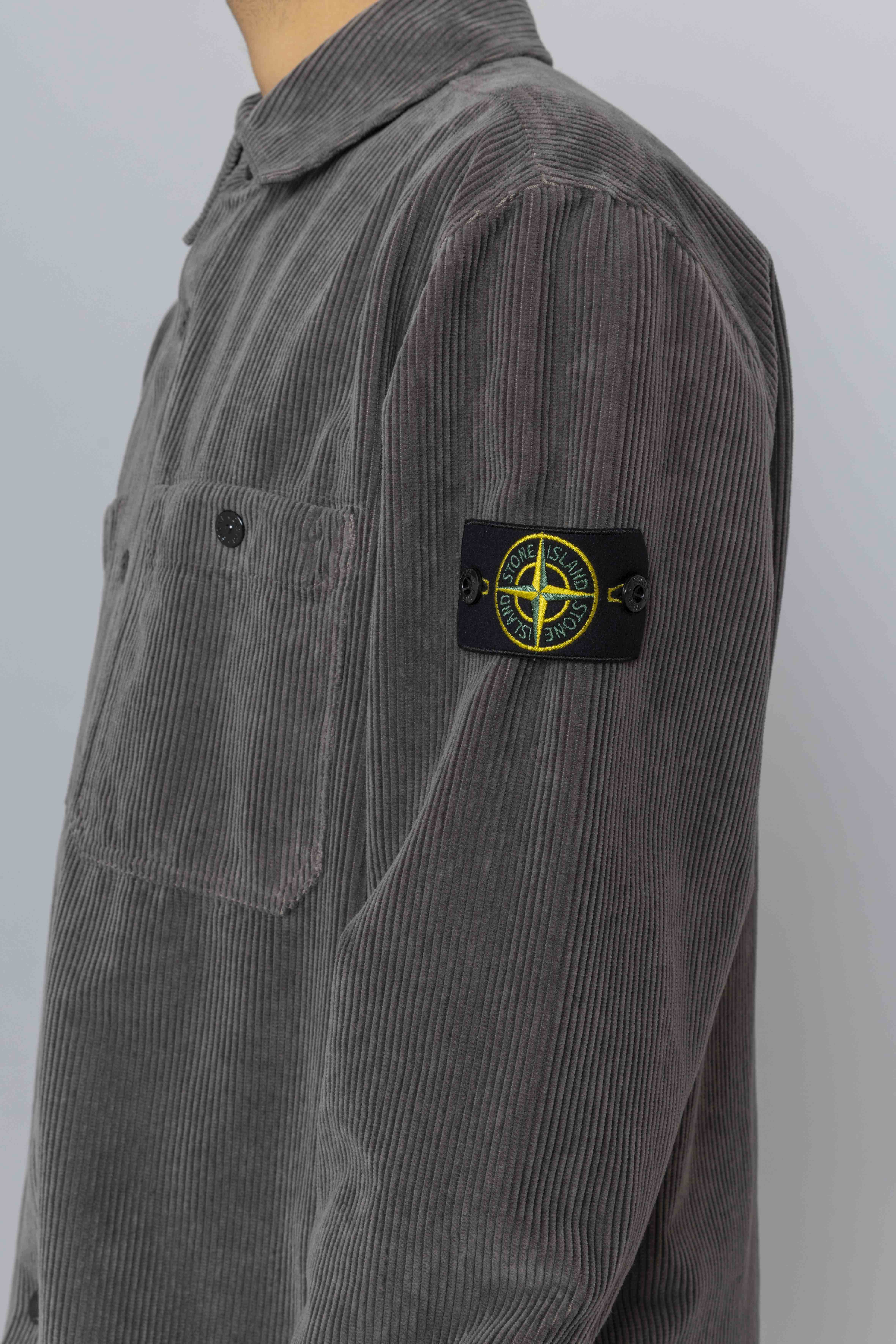 STONEISLANDOvershirtOrganicCottonCorduroyLogo