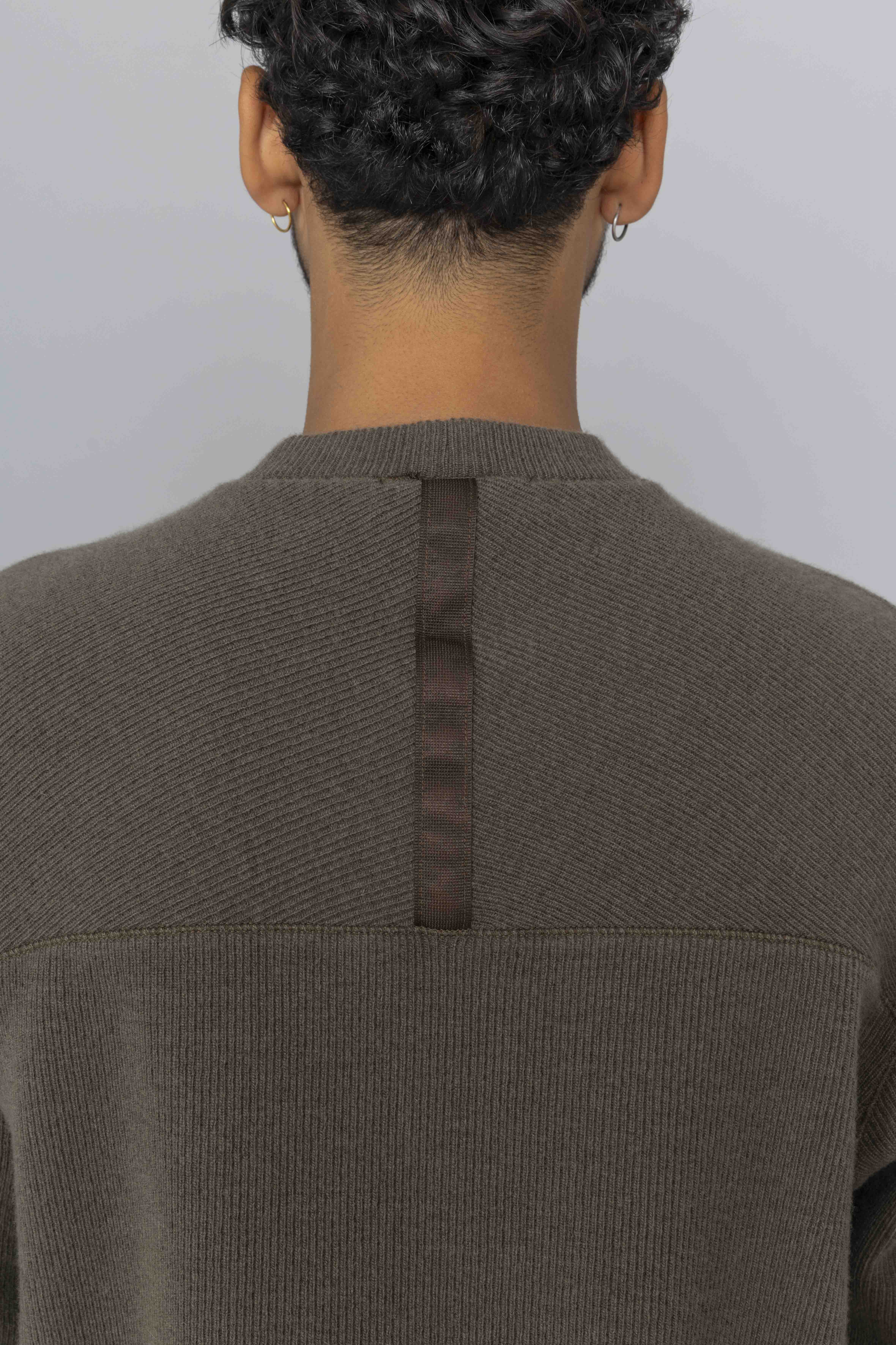 STONEISLANDRibbedWoolNylonMilitaryDetails