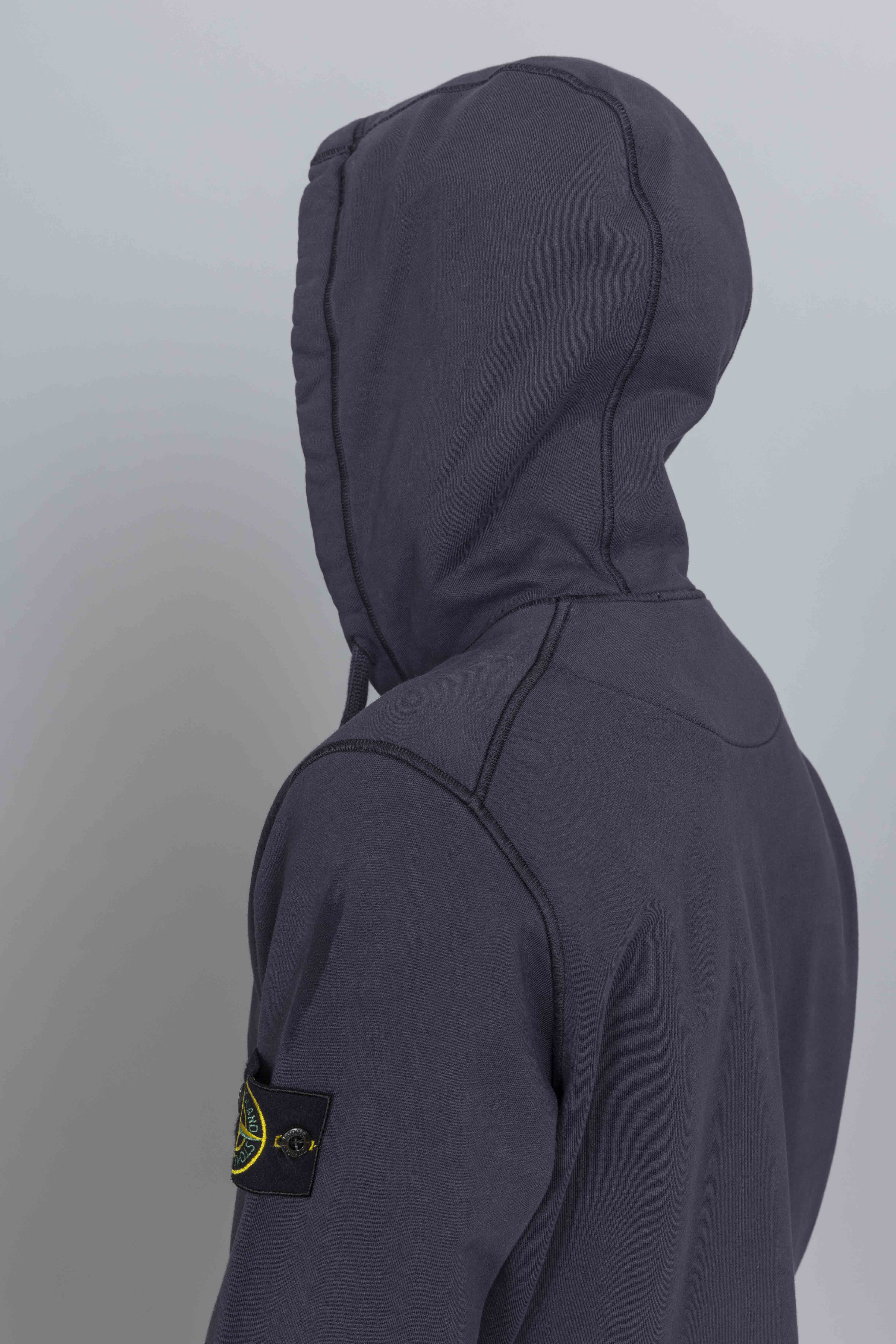 STONEISLANDZipHoodieSweatshirtInkBlueDetail