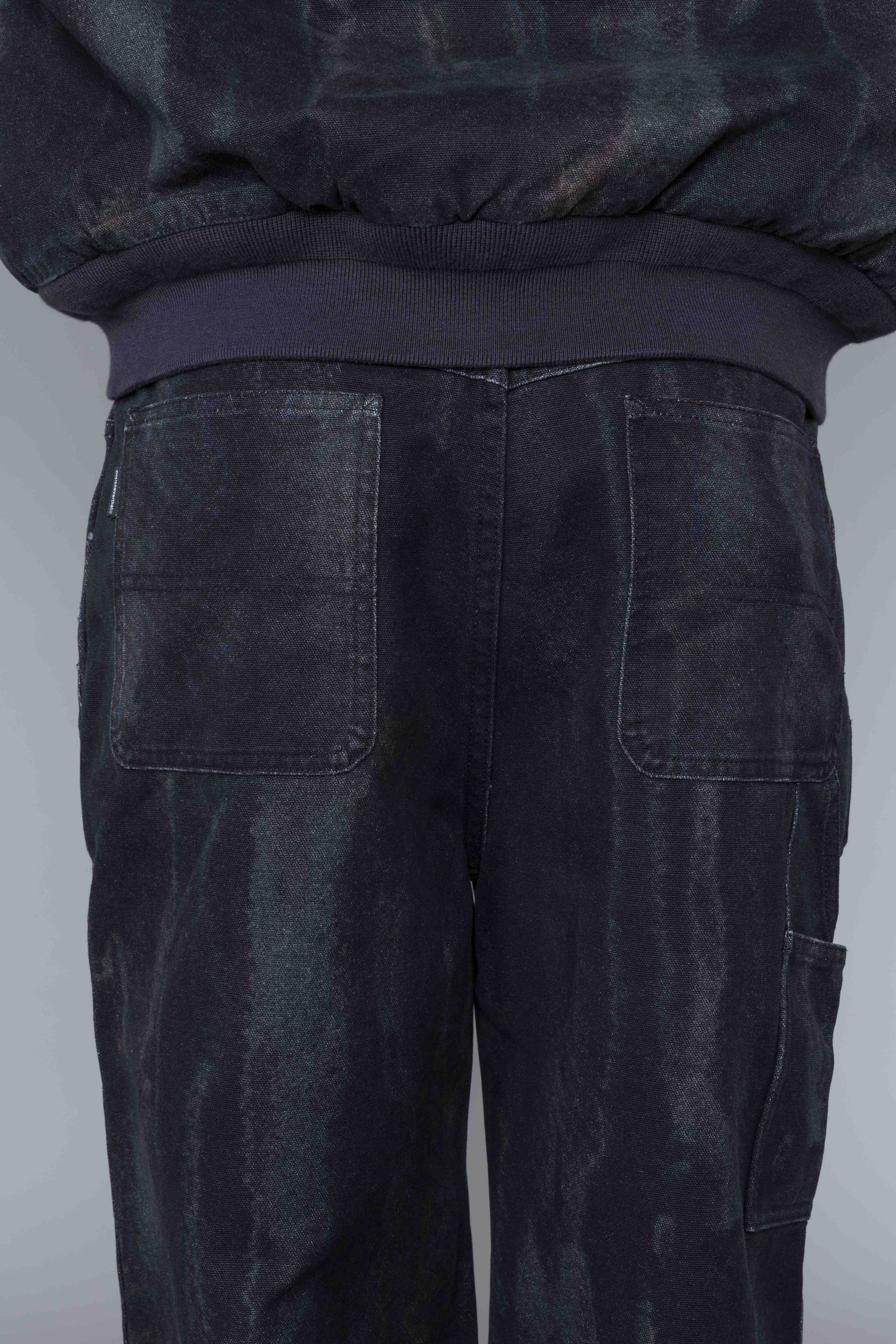 THISISNEVERTHATBlurredFlowPantsBlackAss