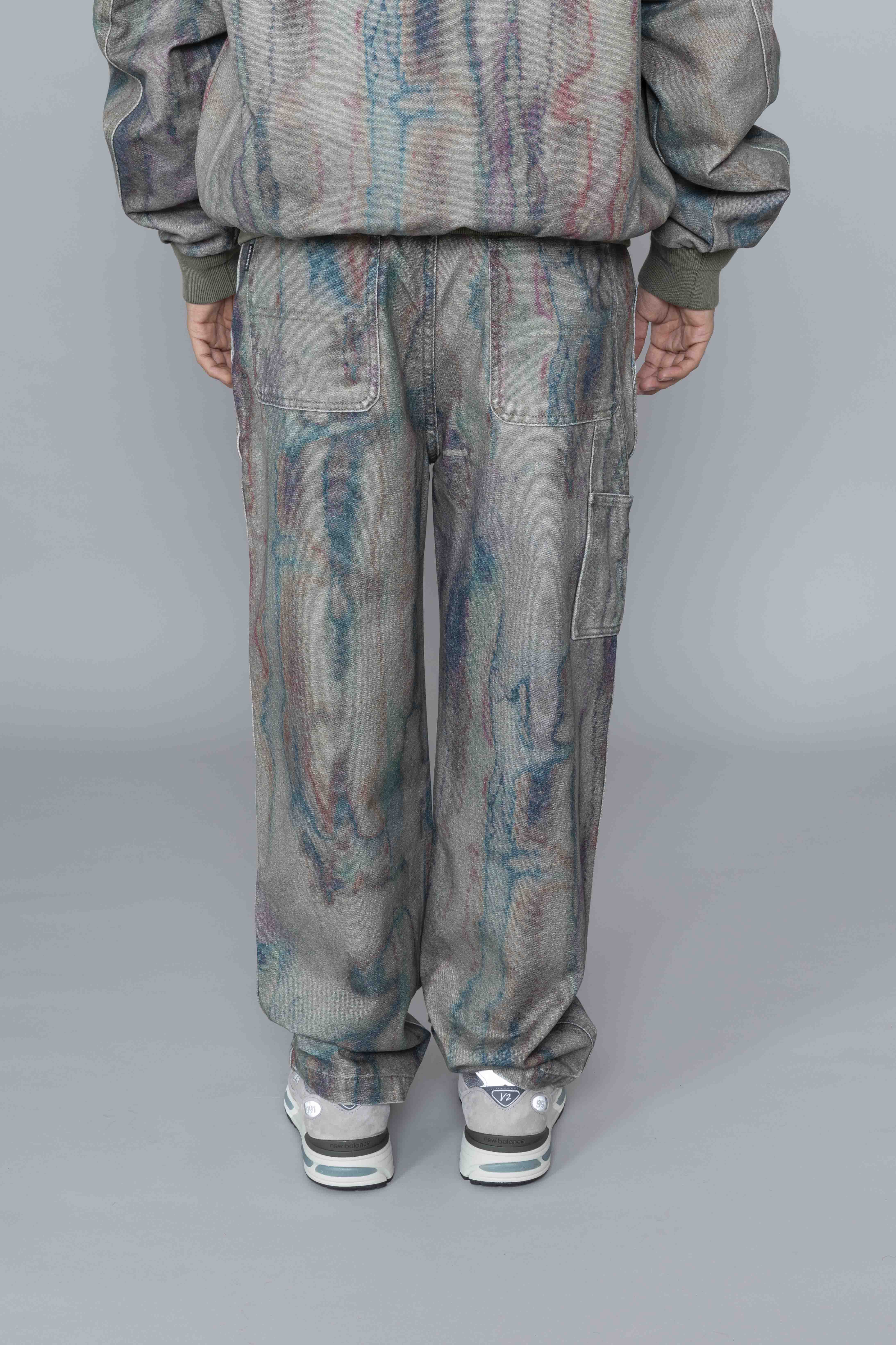 THISISNEVERTHATBlurredFlowPantsOliveBack