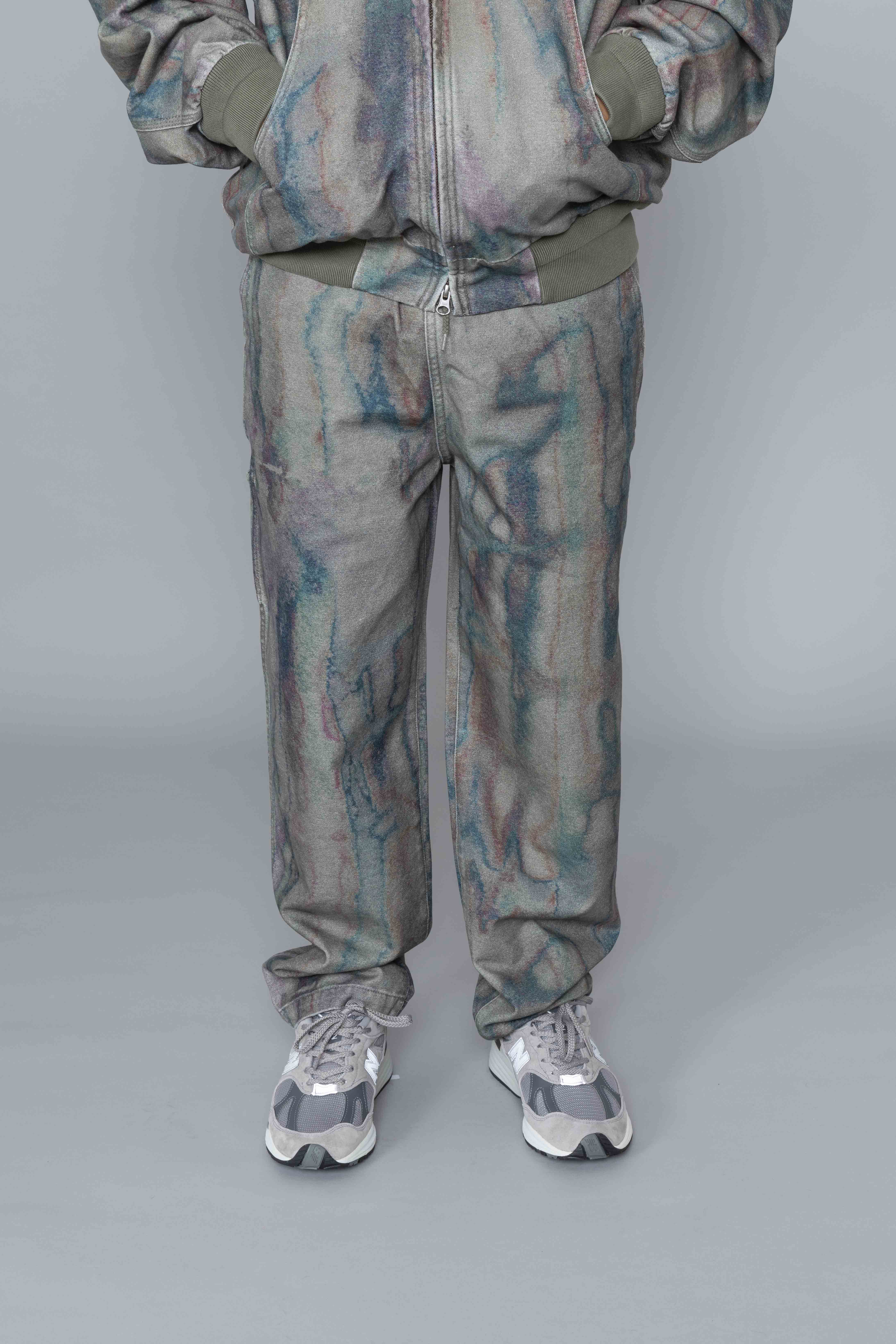 THISISNEVERTHATBlurredFlowPantsOliveFs