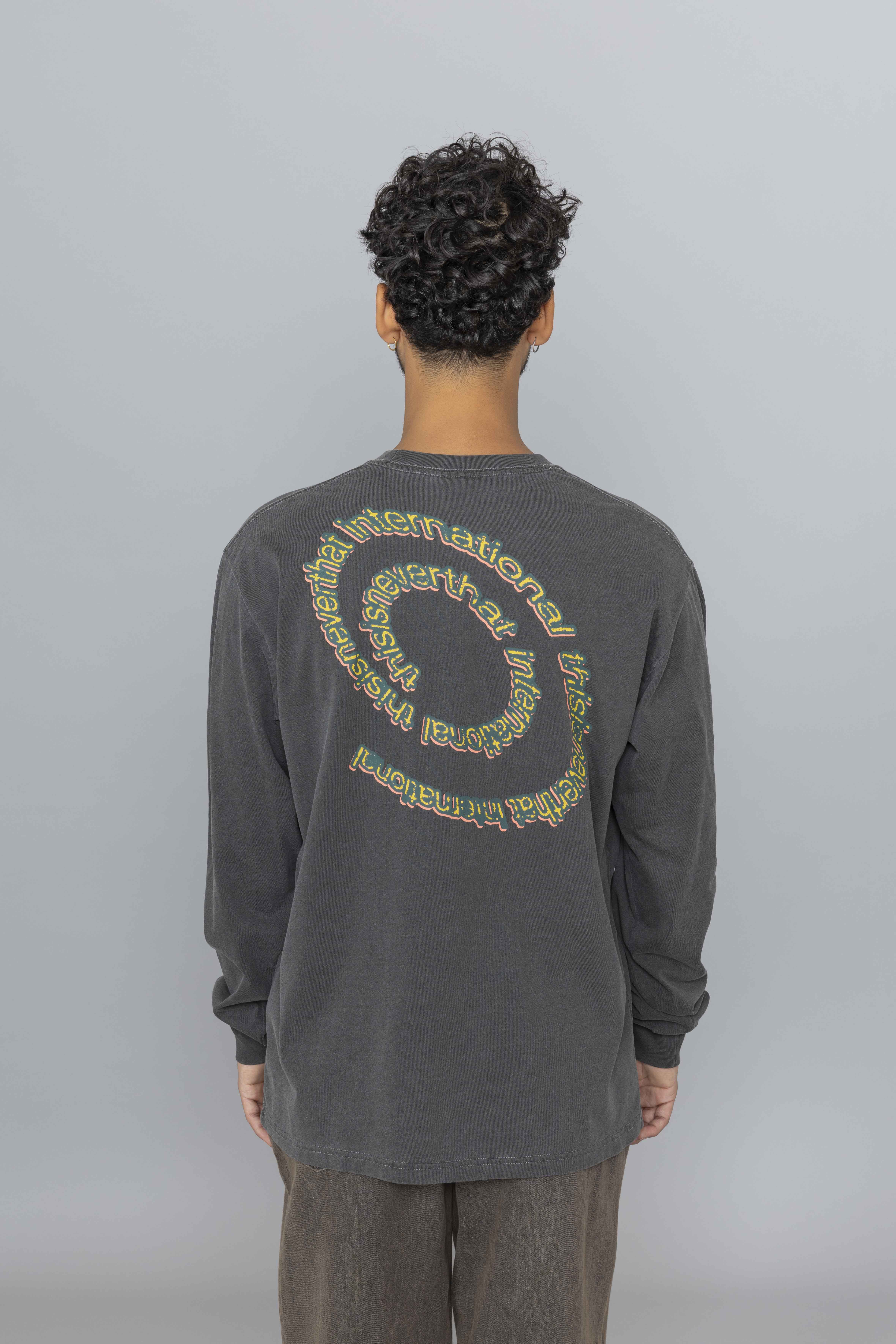 THISISNEVERTHATSpiralLogoLSTeeCharcoalBack