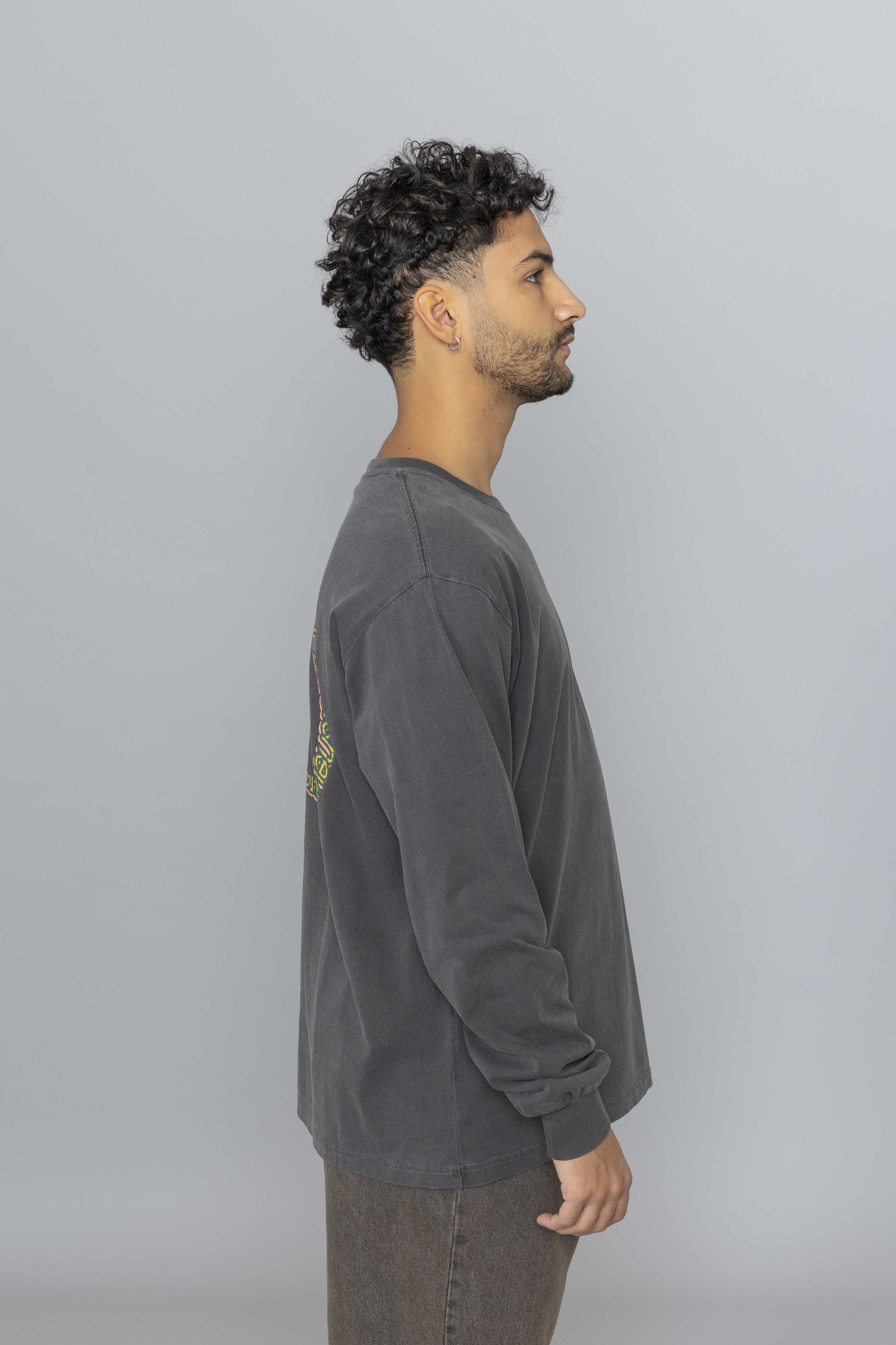 THISISNEVERTHATSpiralLogoLSTeeCharcoalSide