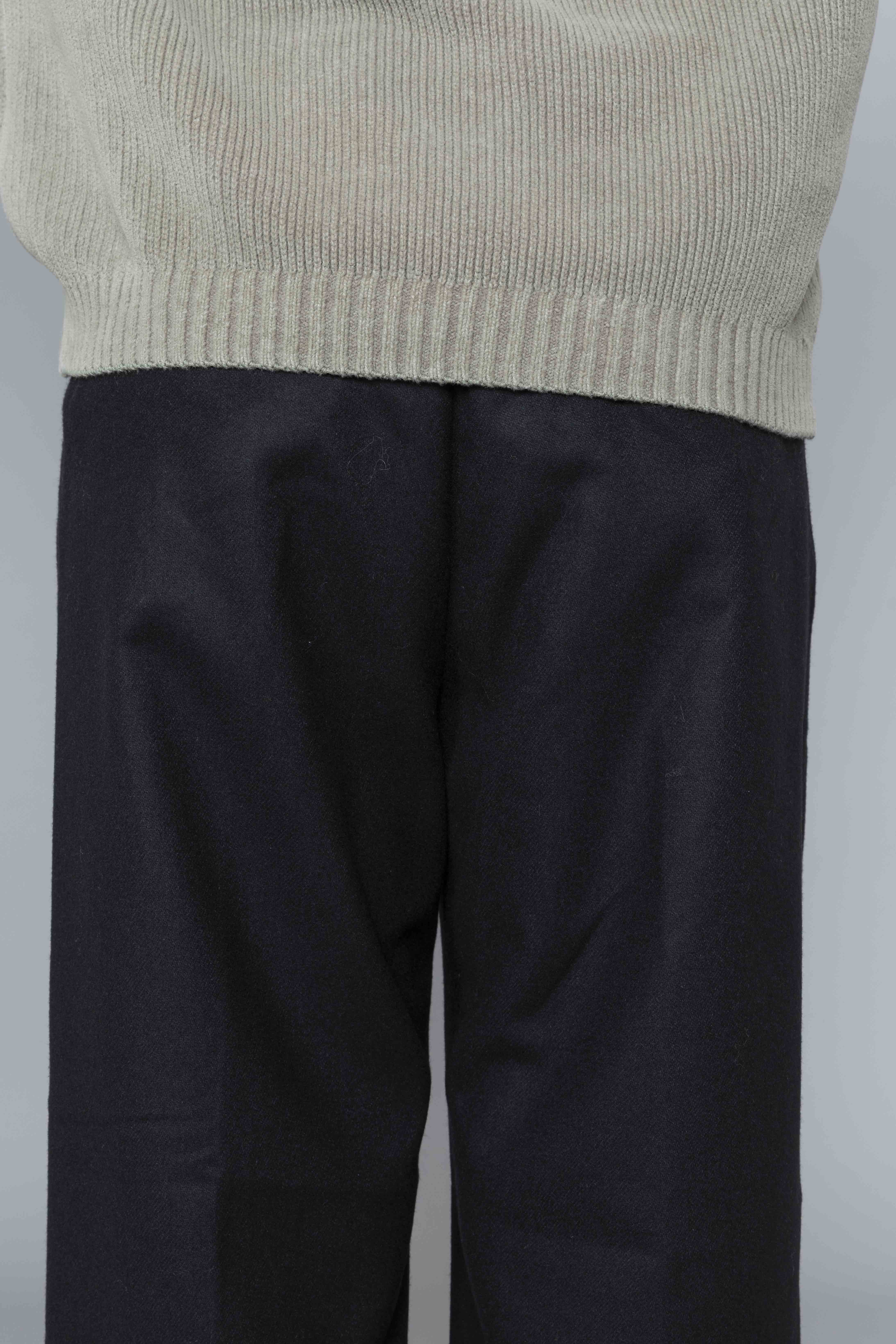 NN07KayRelaxedFitWoolBlendPantNavyStripeBlackAss