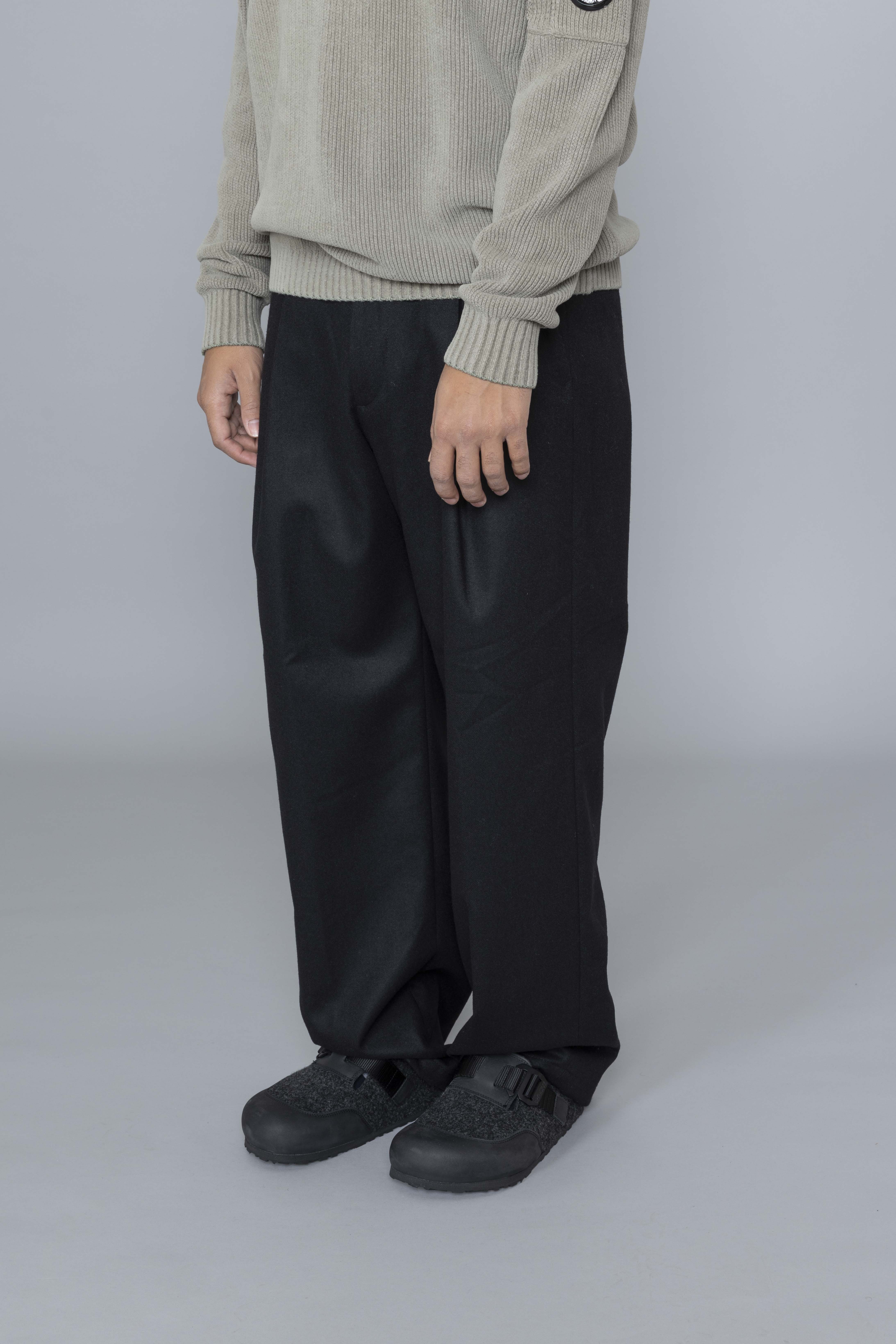 NN07KayRelaxedFitWoolBlendPantNavyStripeBlackDia