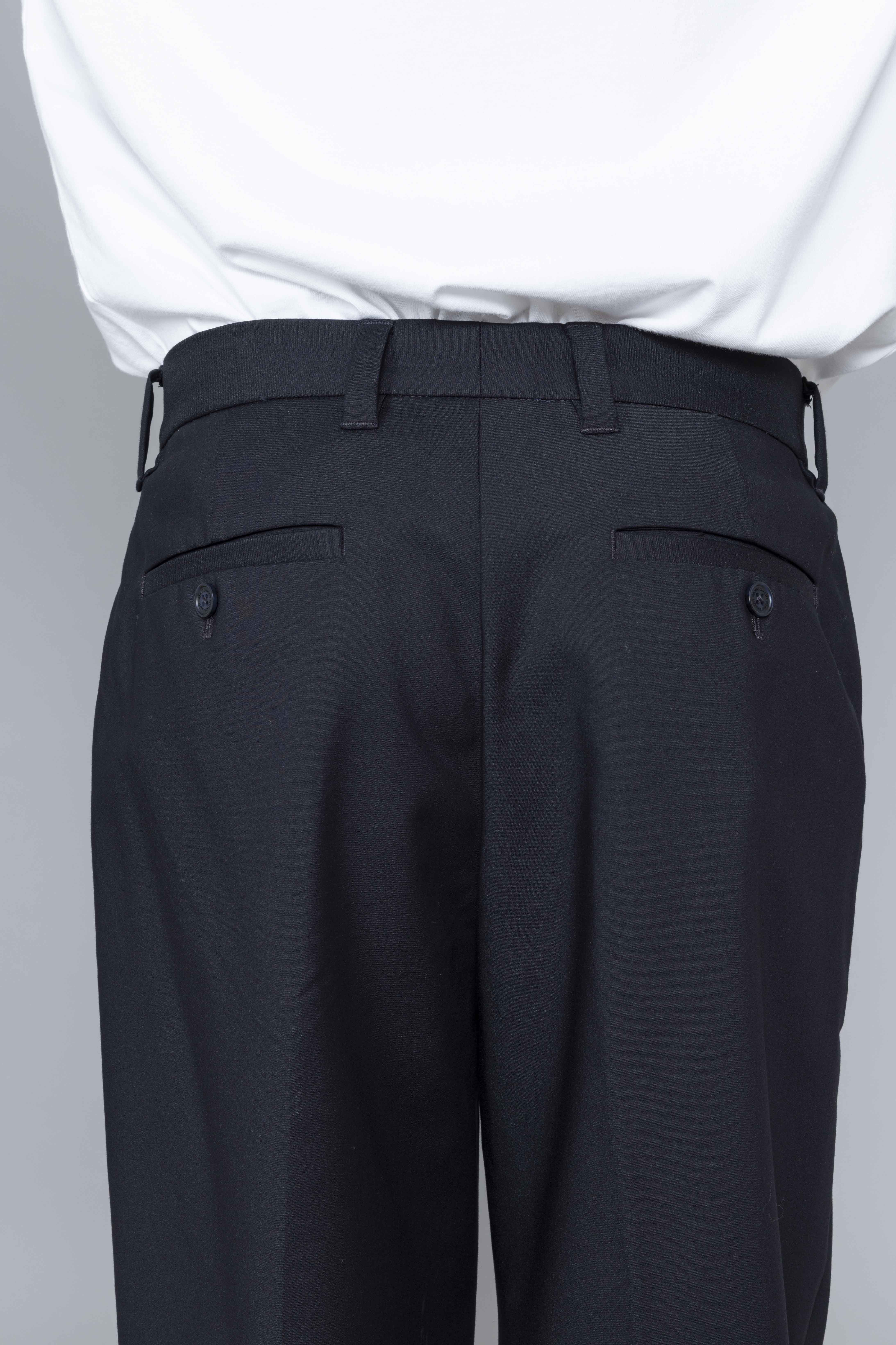 NN07PawLightweightTailoredTrouserNavyBlueAss