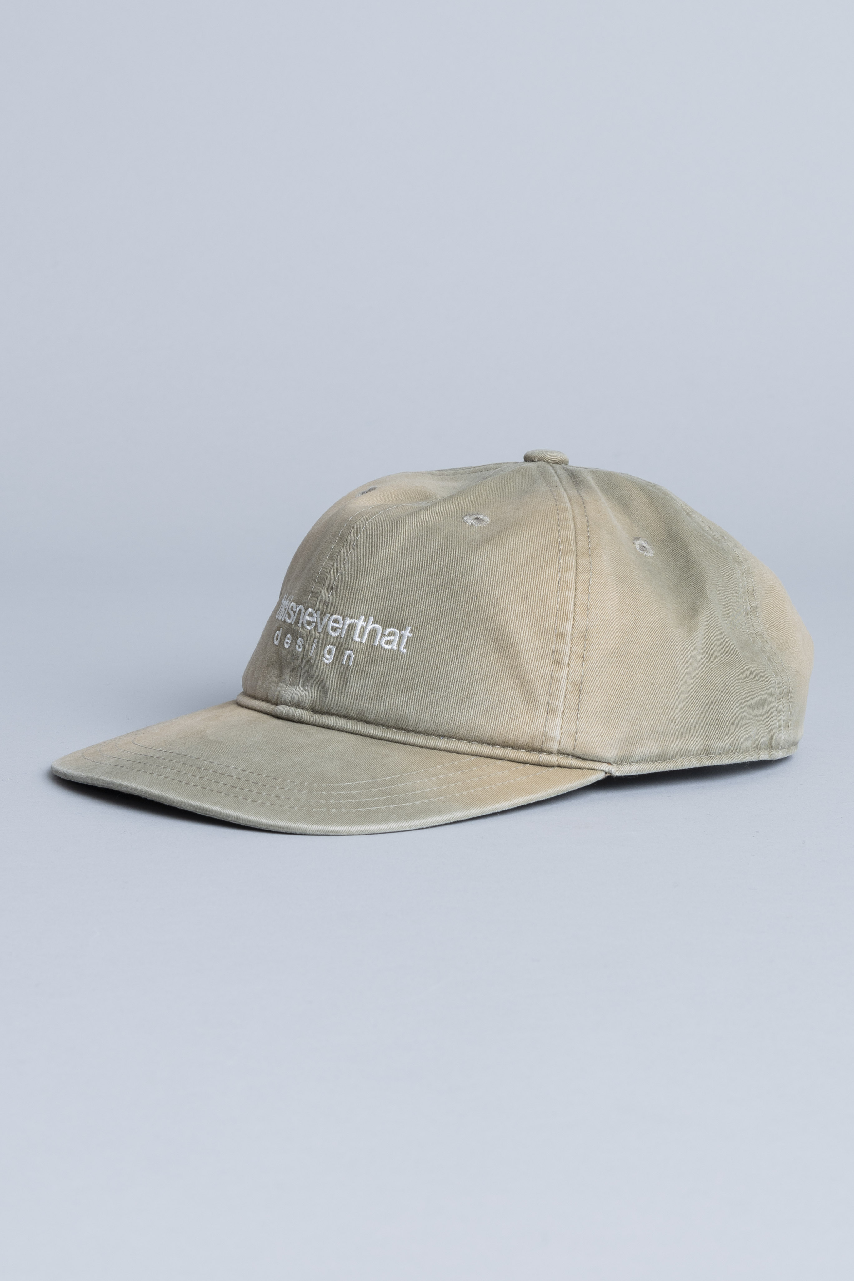 ThisisneverthatBleachedL-LogoCapOliveDia