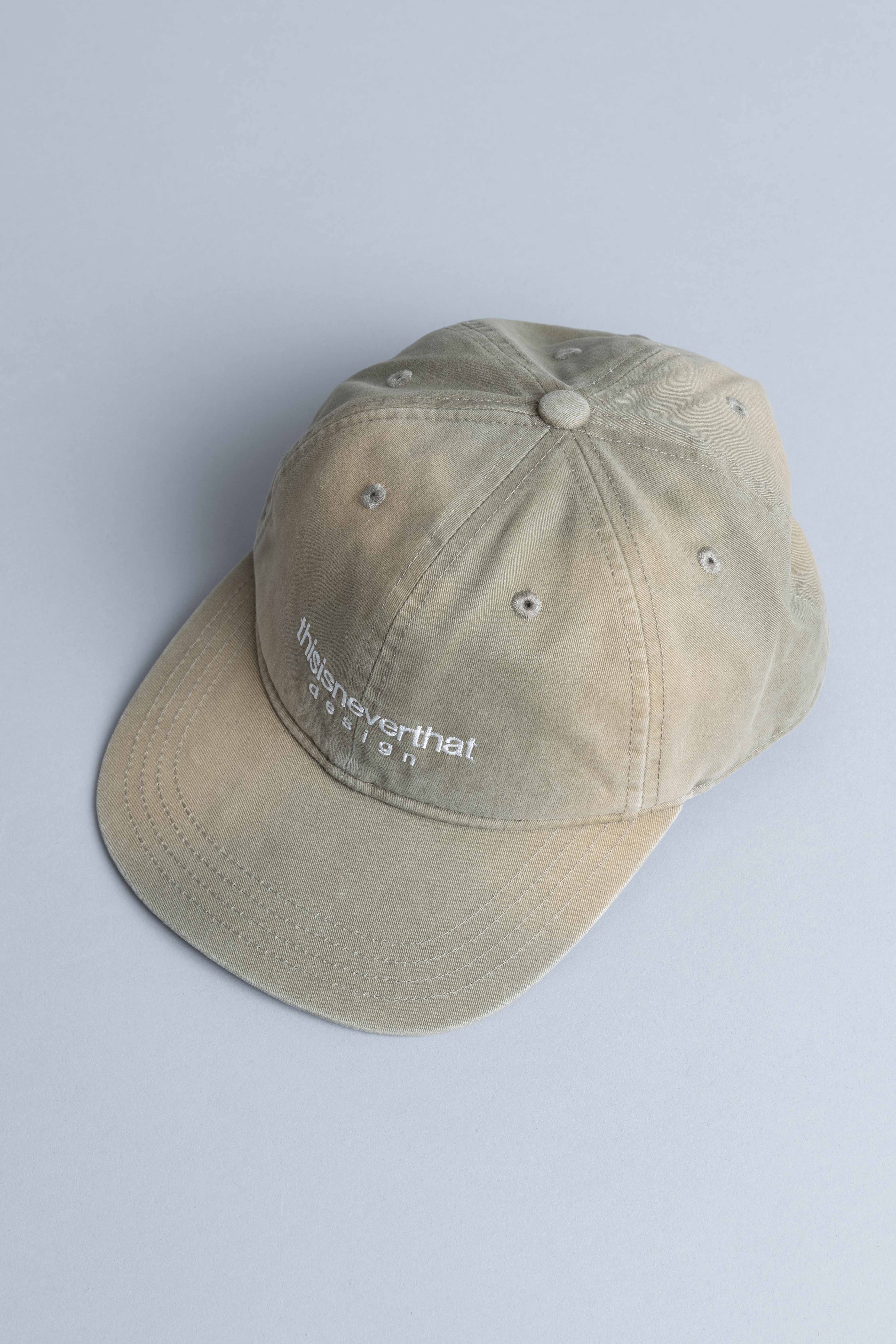 ThisisneverthatBleachedL-LogoCapOliveHigh