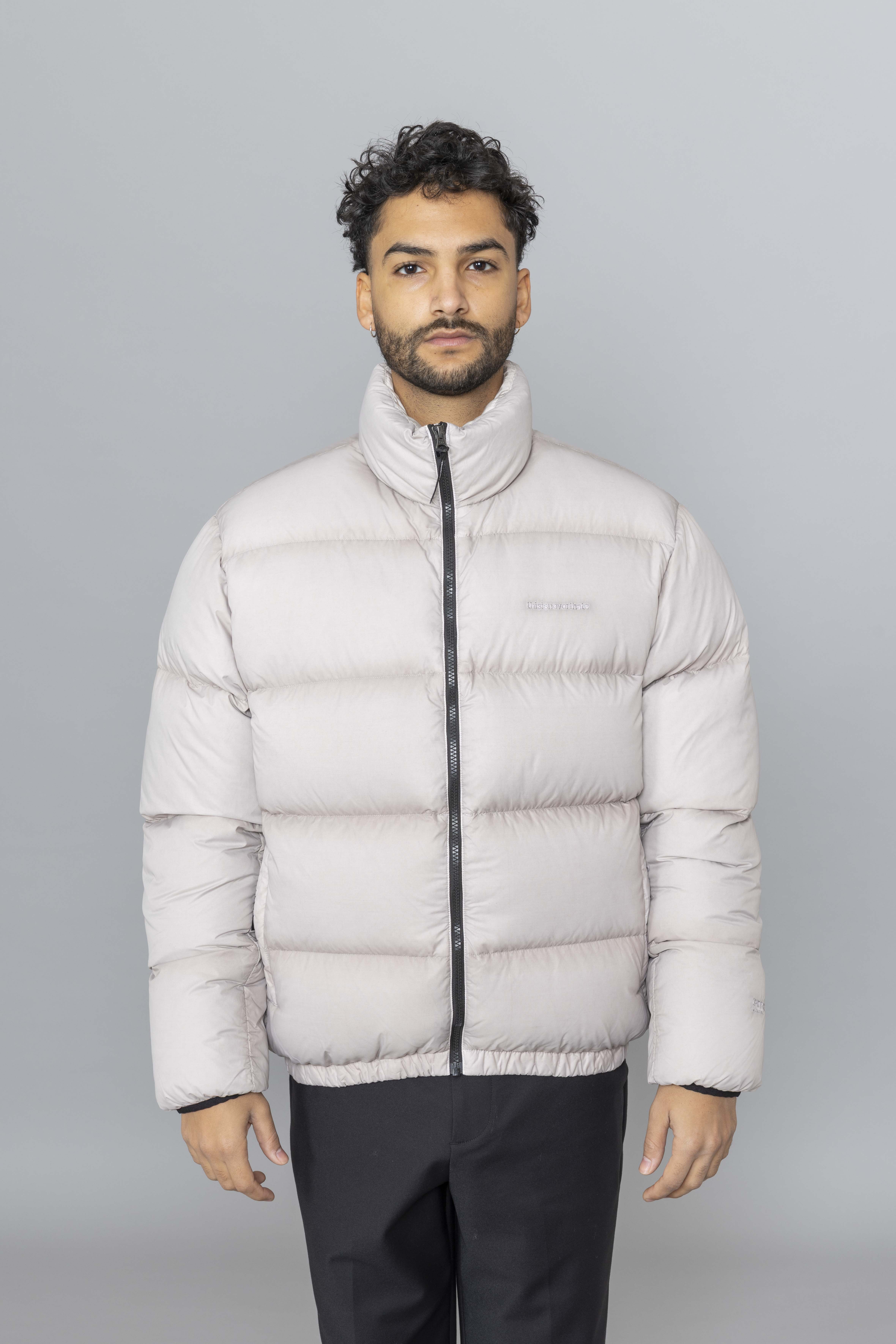 Thisisneverthat PERTEX® Overdyed T Down Jacket Stone