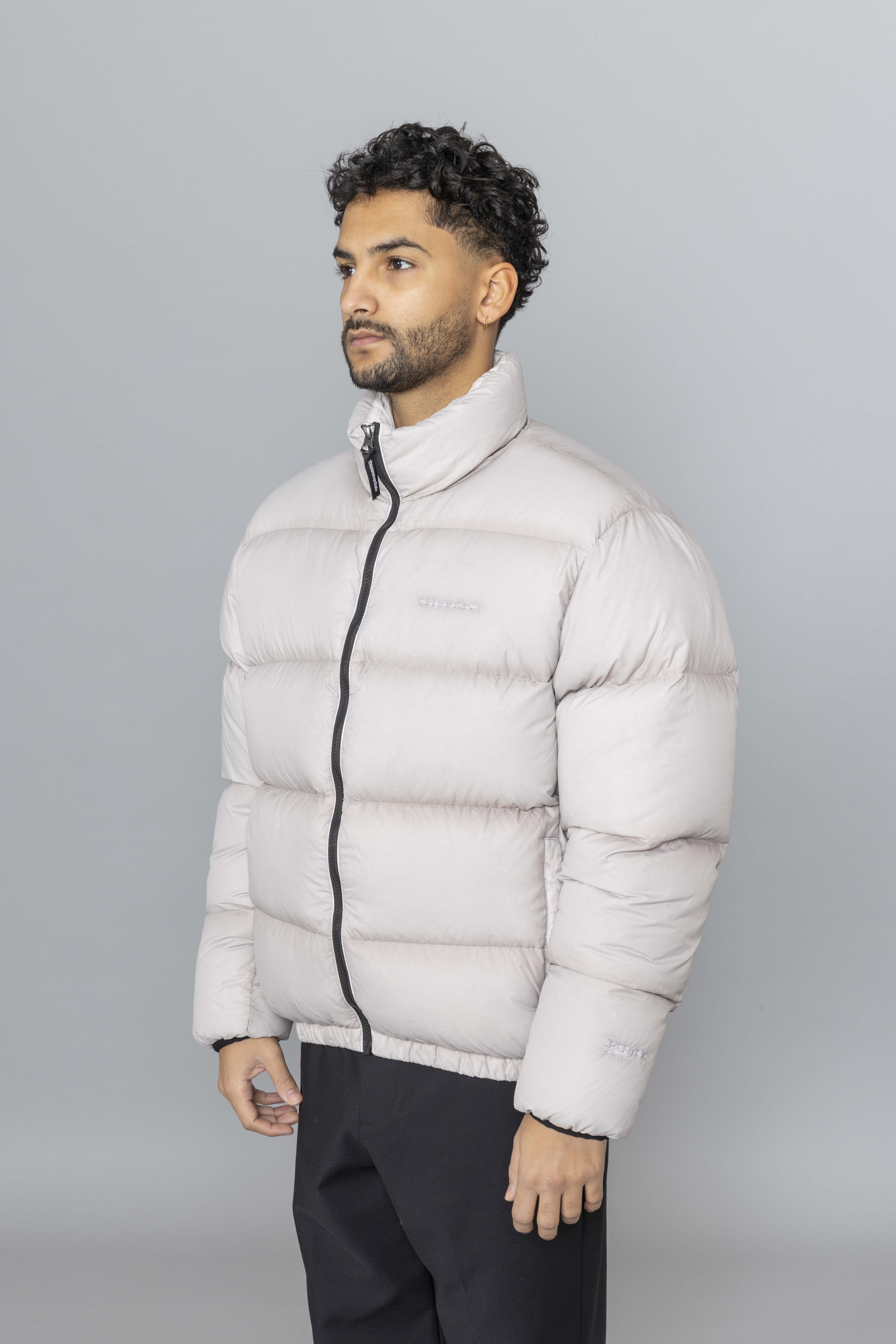 THISISNEVERTHATPERTEX®OverdyedTDownJacketStoneDia