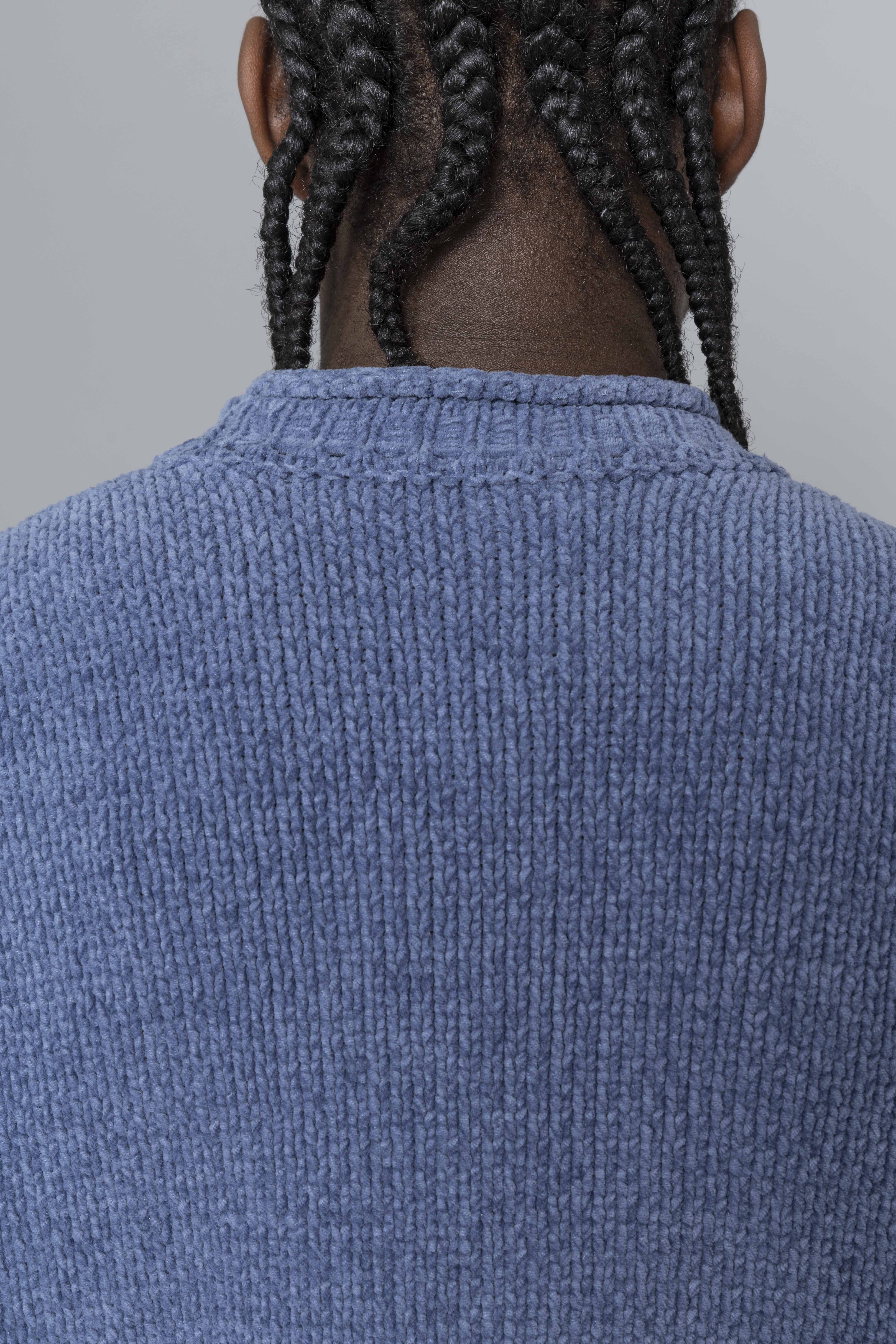 StoneIslandCottonChenilleDegradeNeck