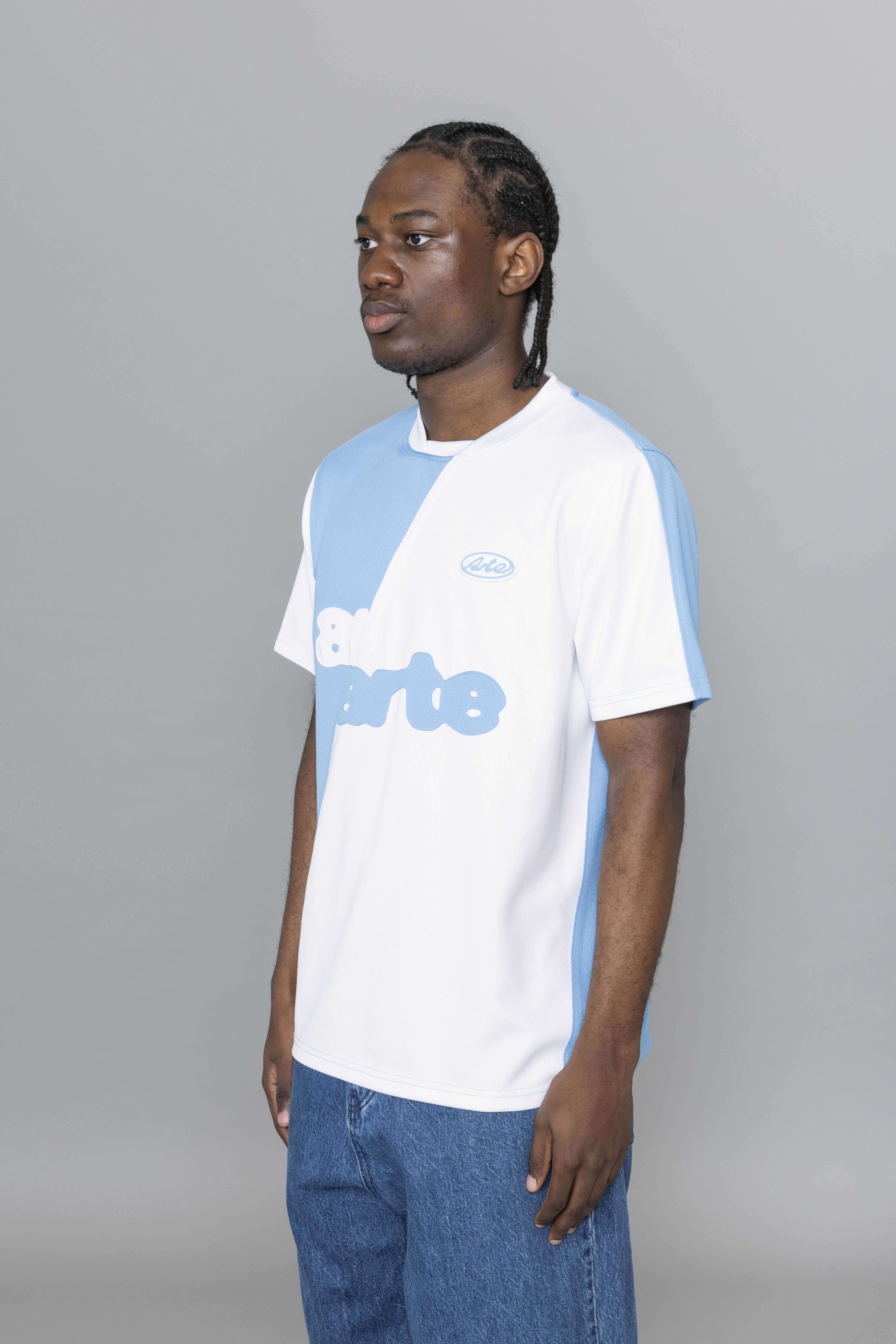 ArteAntwerpFootballTeeshirtBlueWhiteDia