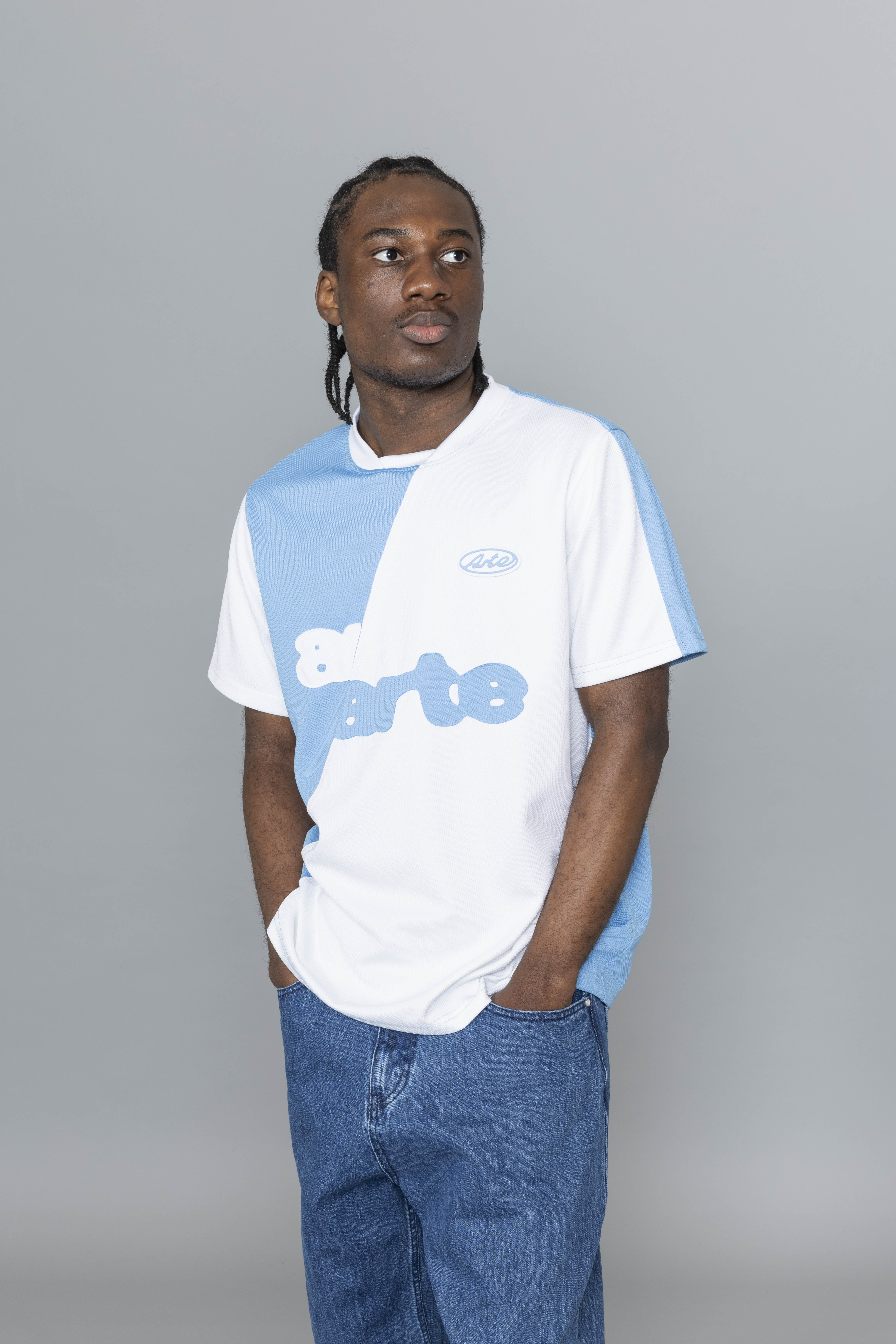 ArteAntwerpFootballTeeshirtBlueWhiteFs