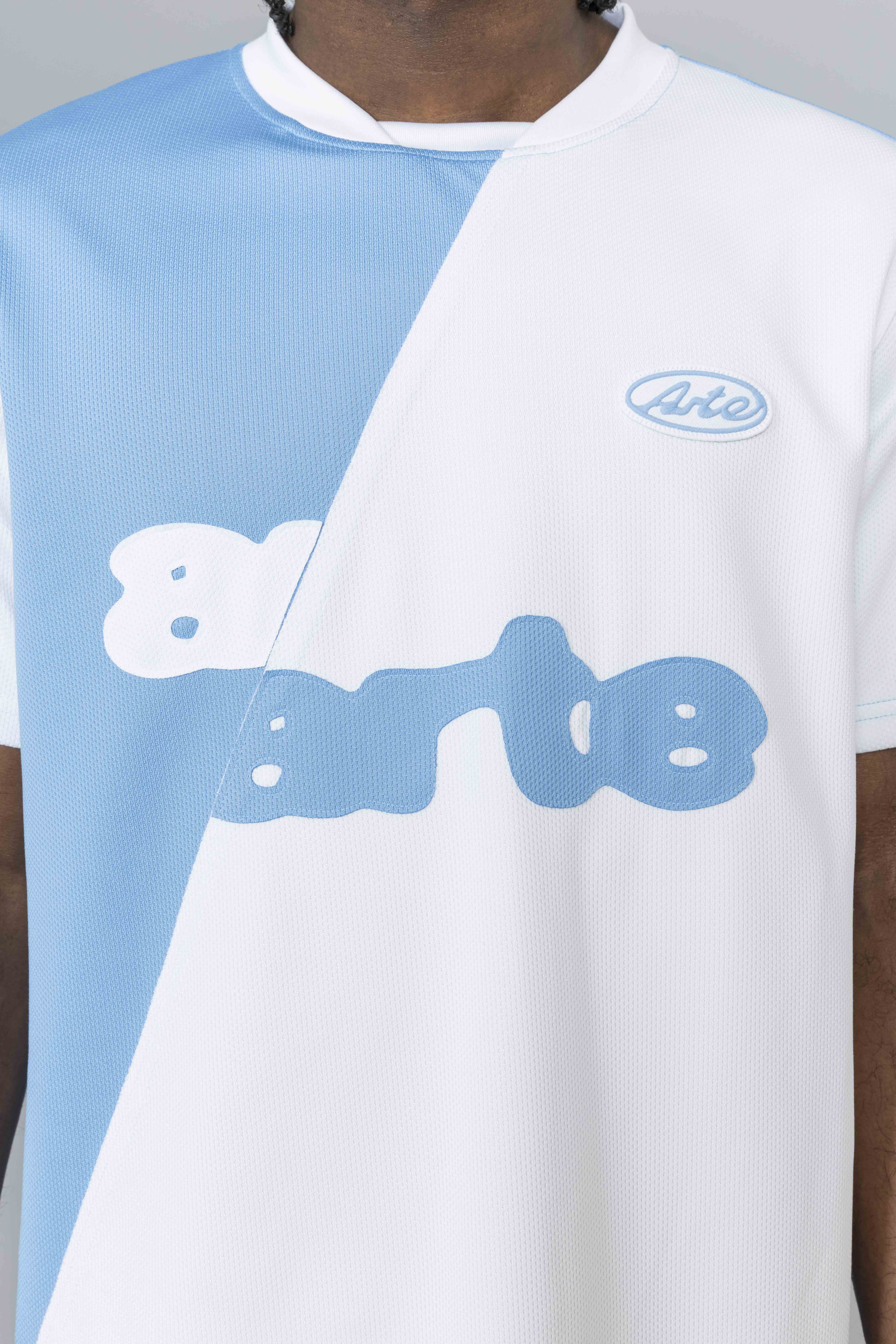 ArteAntwerpFootballTeeshirtBlueWhiteLogo