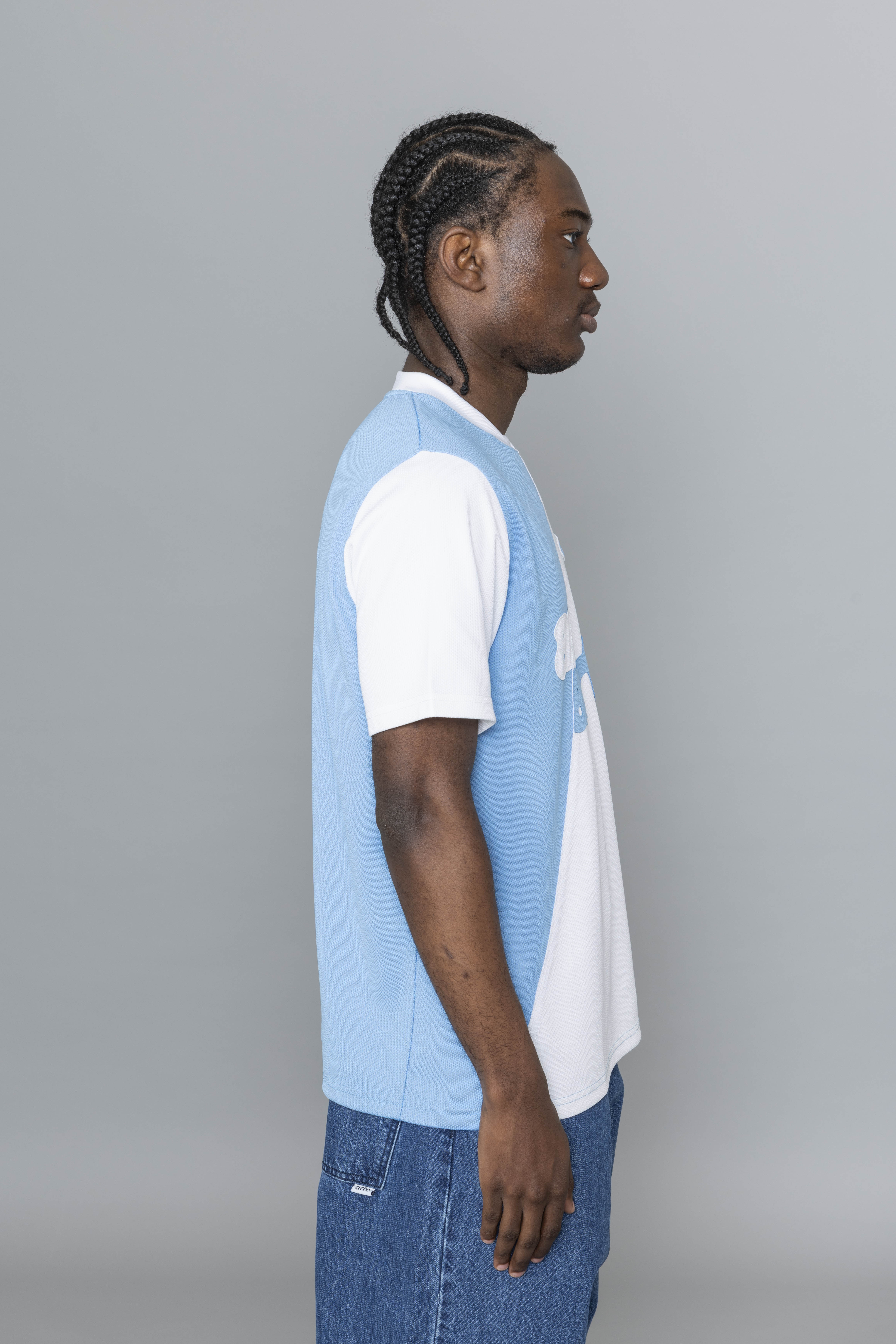 ArteAntwerpFootballTeeshirtBlueWhiteSide