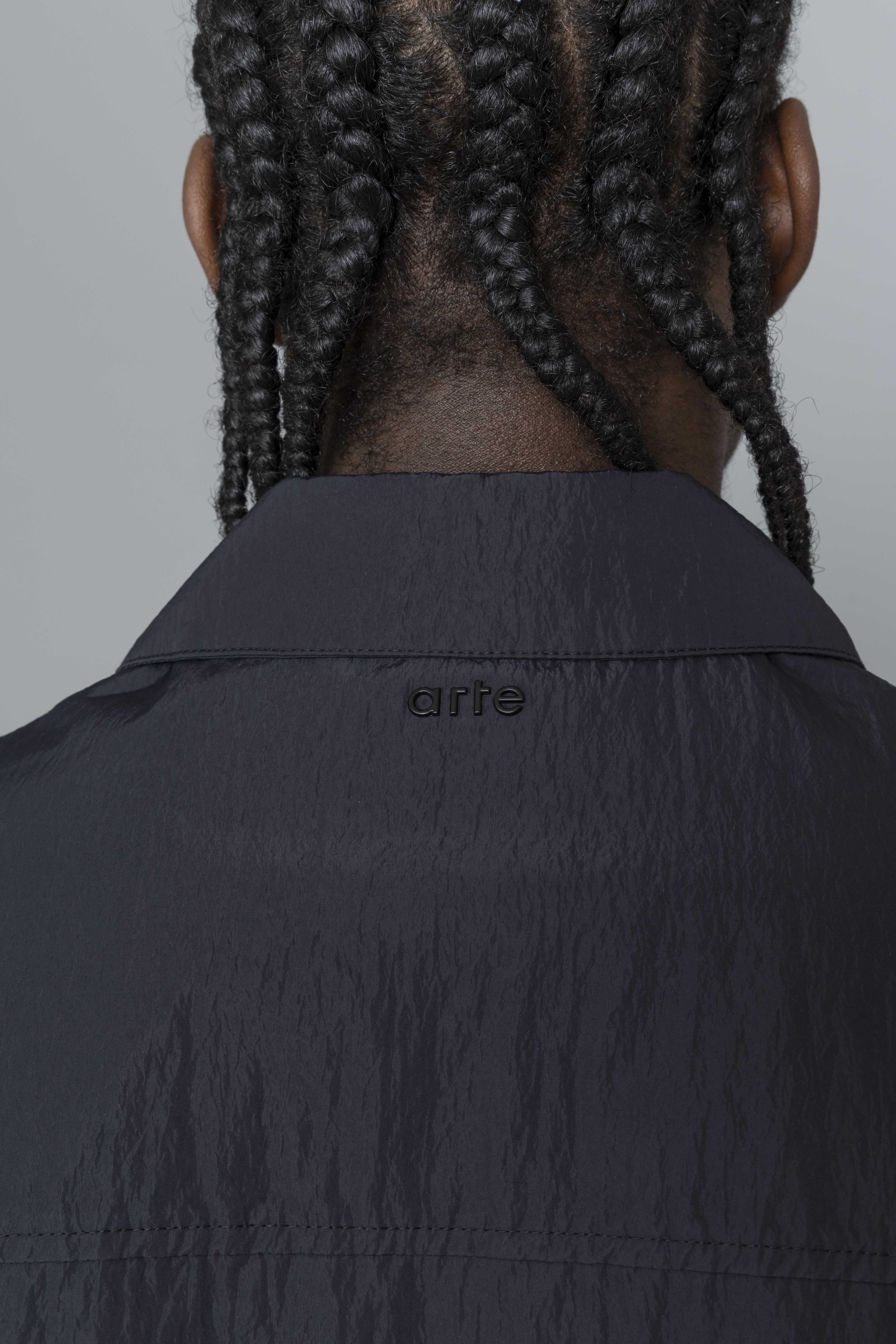 ArteAntwerpLinenTapeClassicJacketBlackLogo