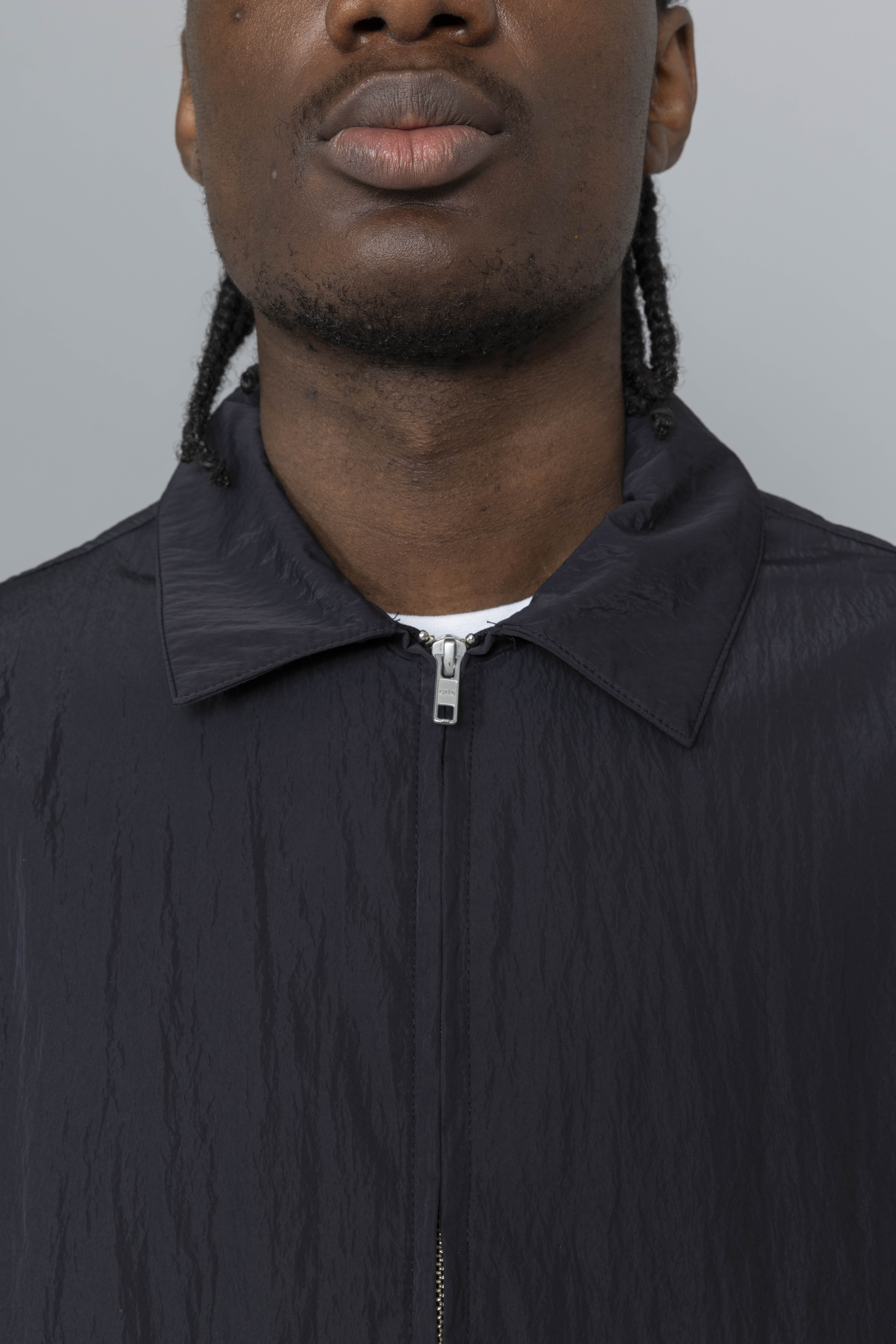 ArteAntwerpLinenTapeClassicJacketBlackZip