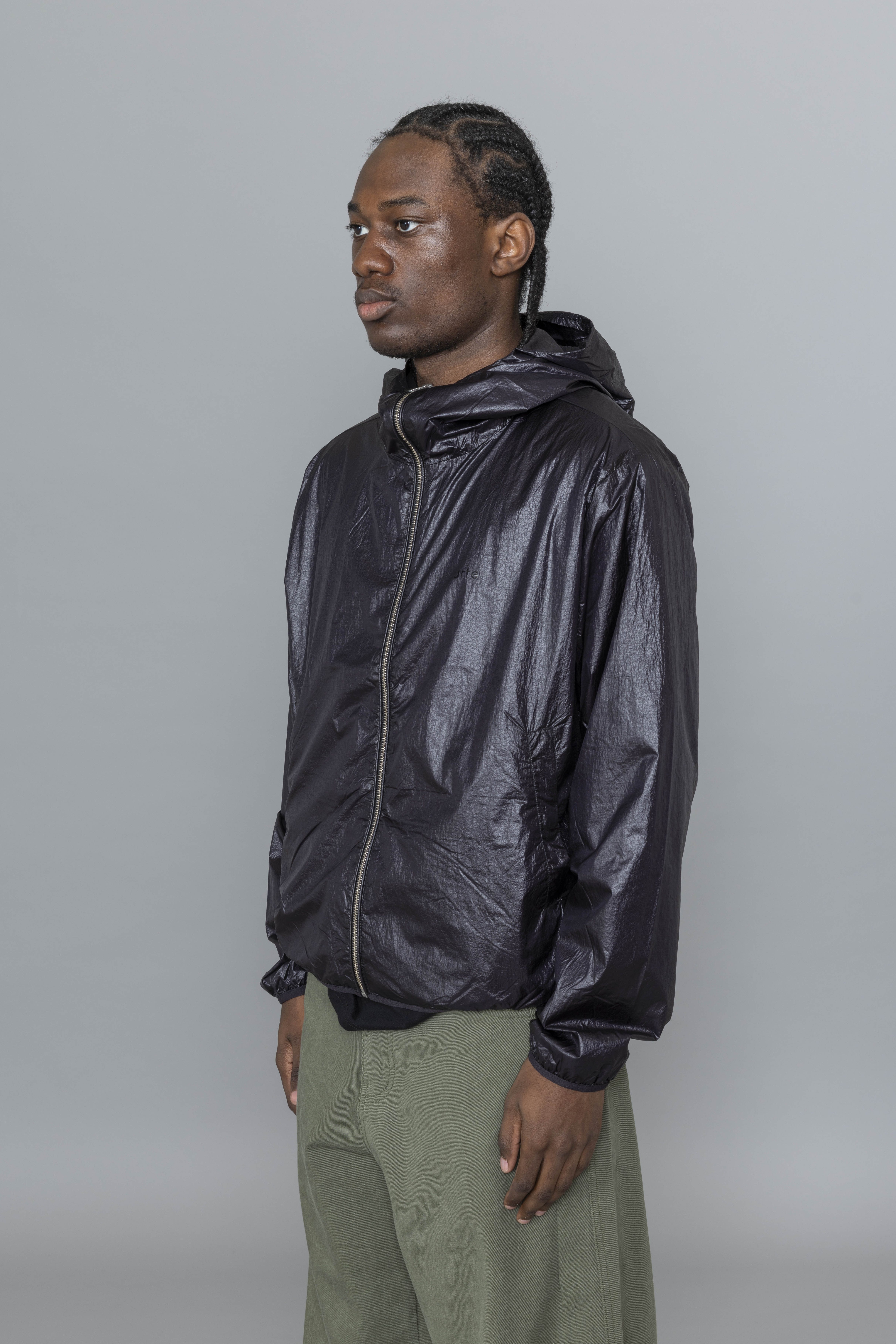 ArteAntwerpShinyNylonJacketBlackDia