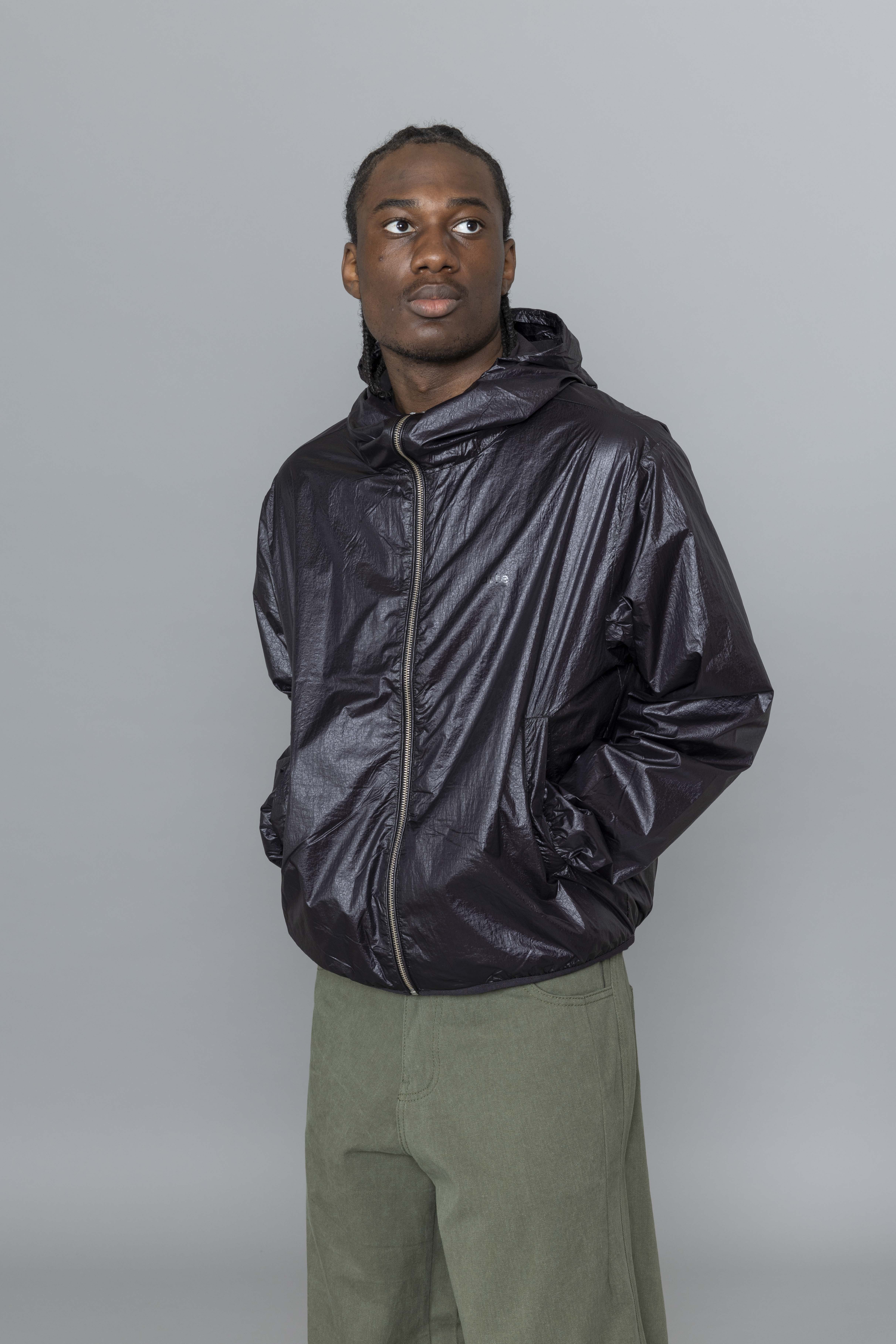 ArteAntwerpShinyNylonJacketBlackFs