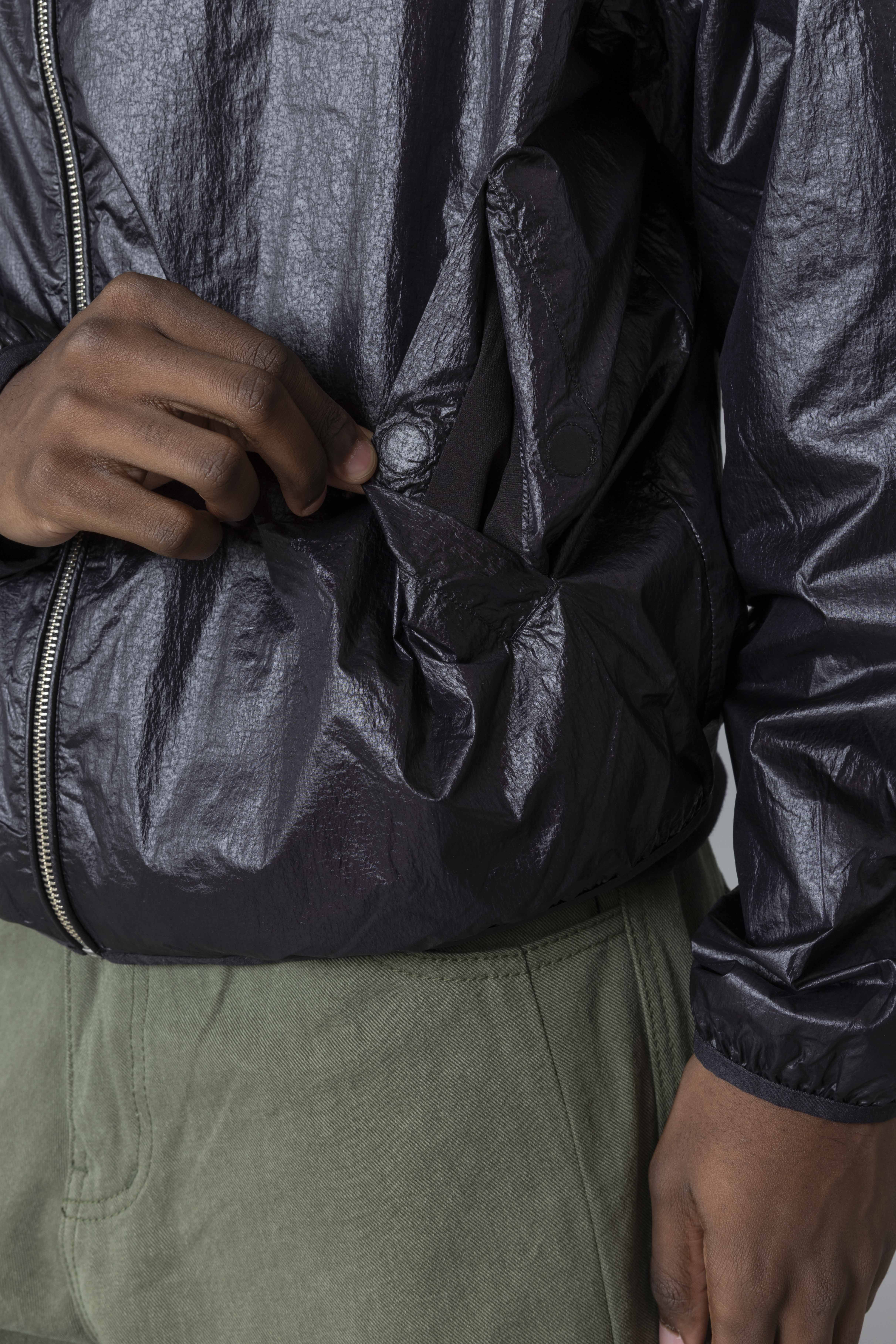 ArteAntwerpShinyNylonJacketBlackMagnet