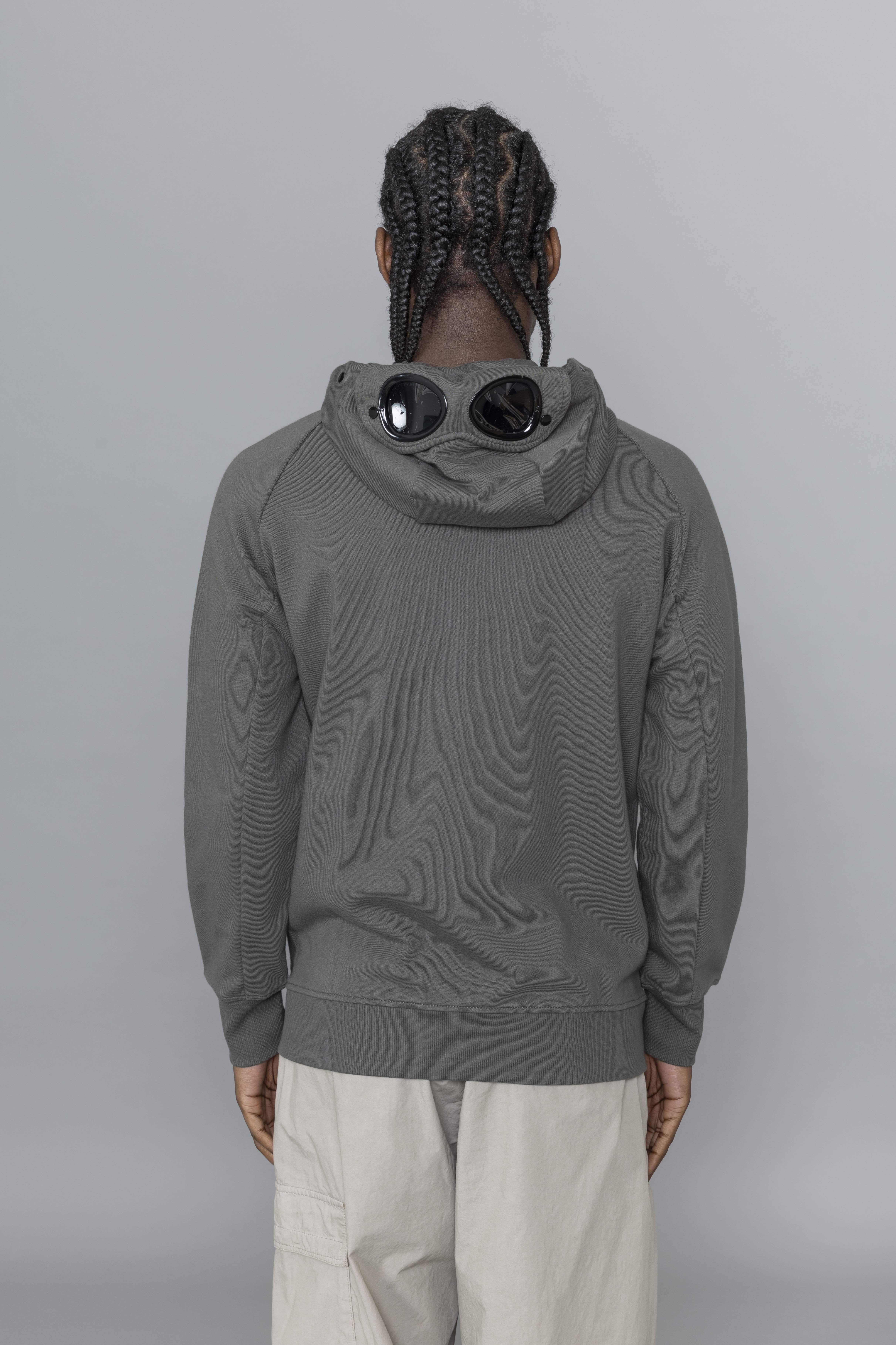 CPCOMPANYGoggleSweatshirtGunMetalBack