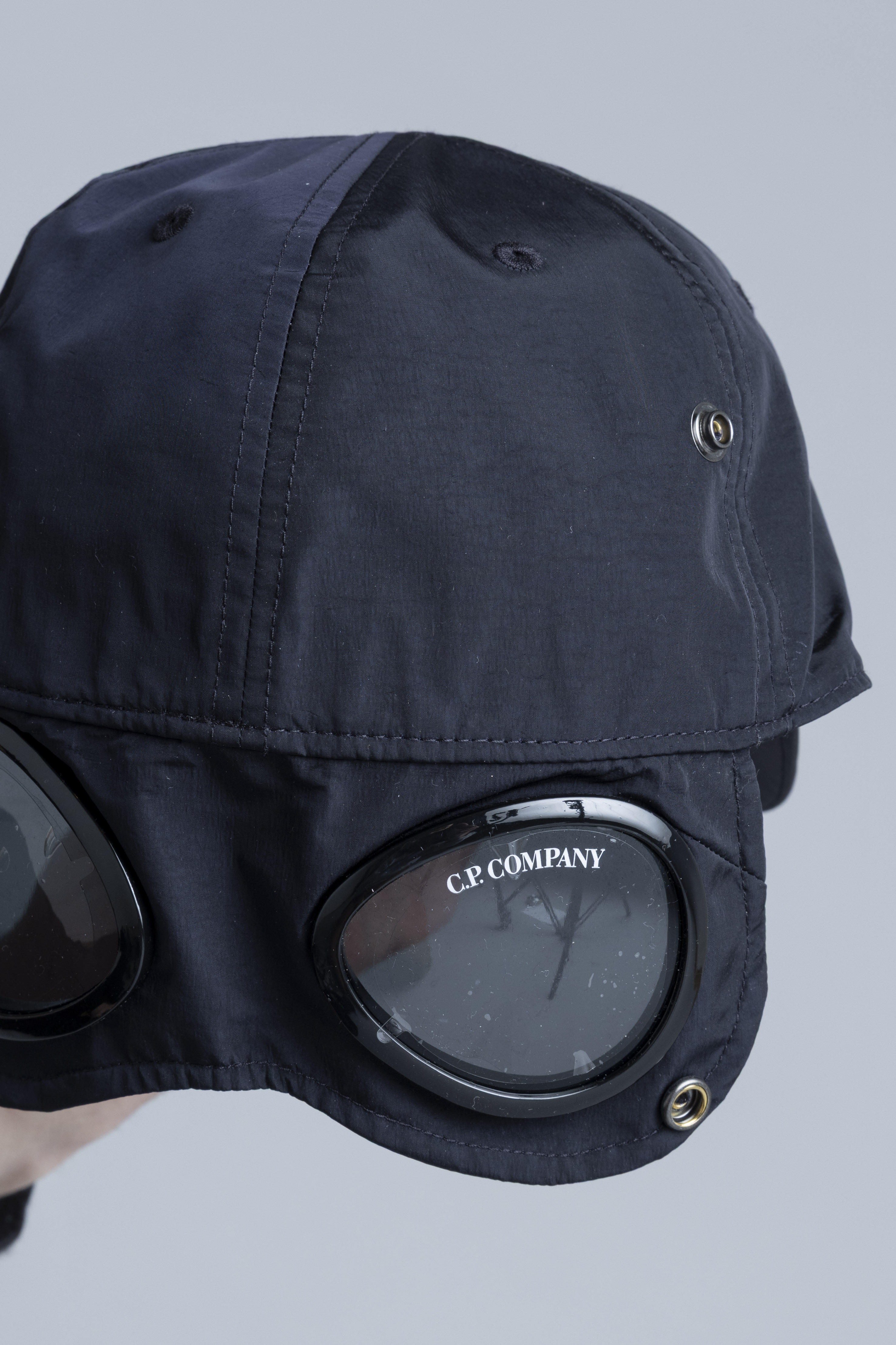 CPCompanyBaseballCapNavyLens