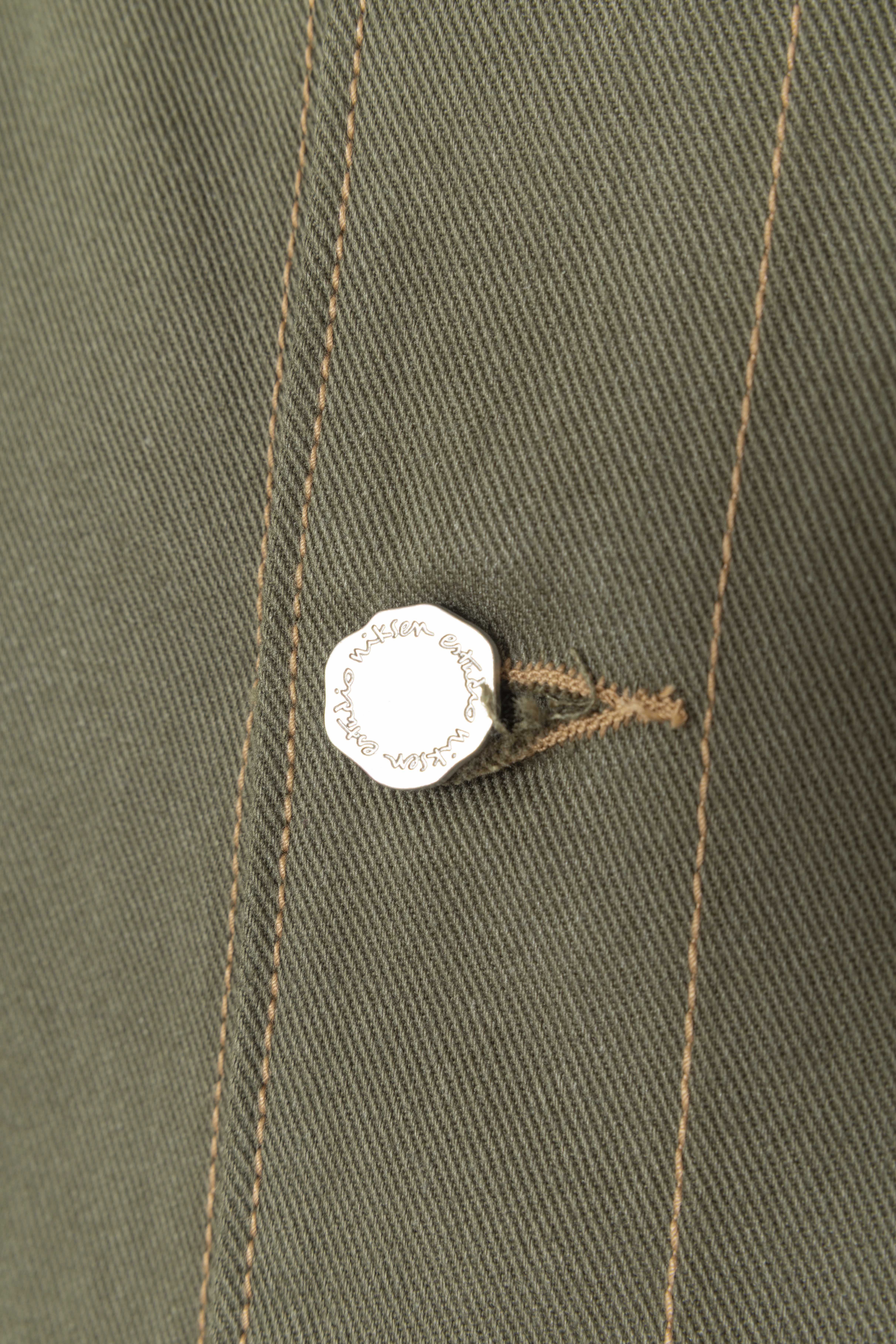 EstudioNiksenCarpenterCollarJacketKhakiDetail