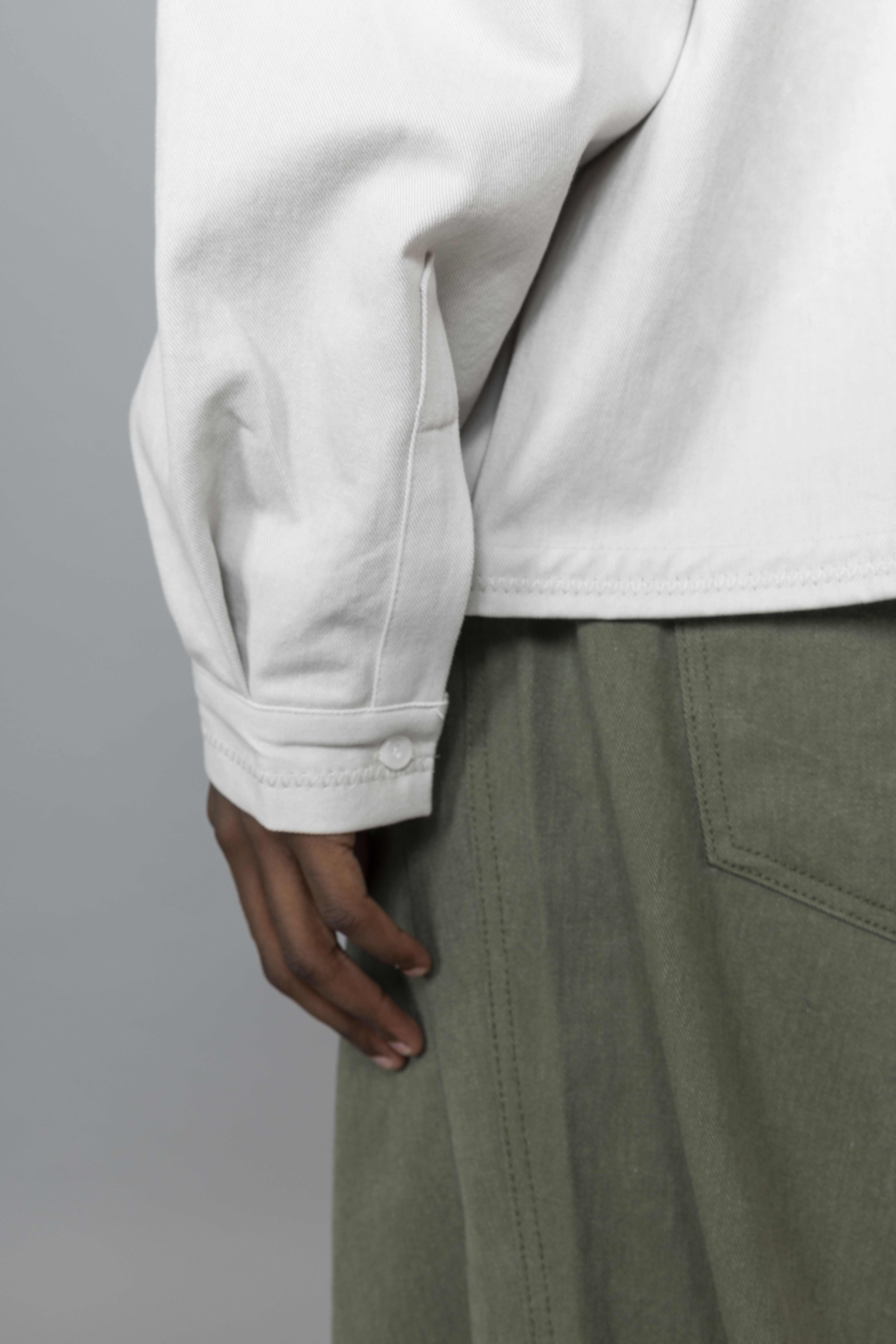 EstudioNiksenHandembroideredDenimShirtLightDenimCuff