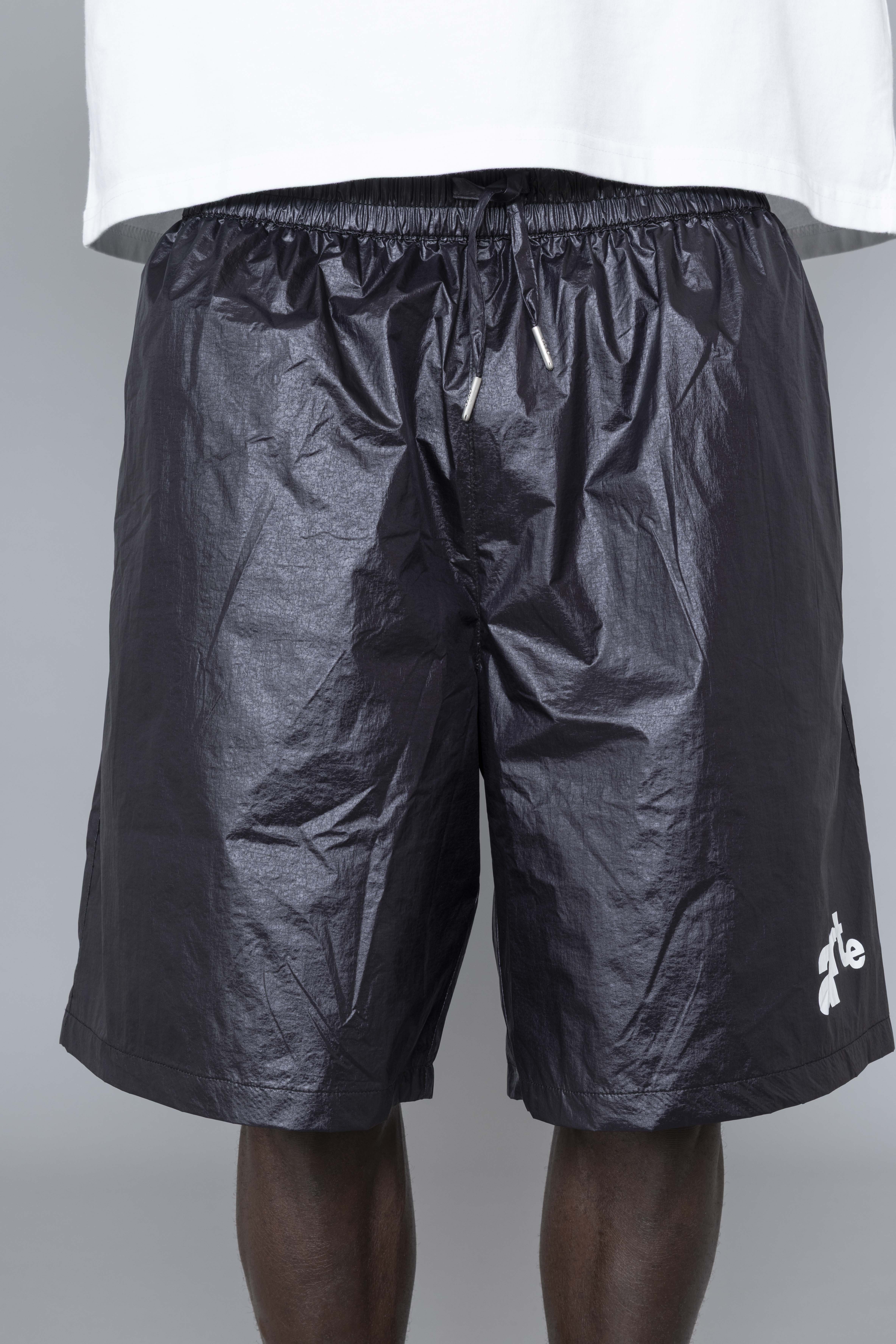 ArteAntwerpBigLogoShortsBlackWaist
