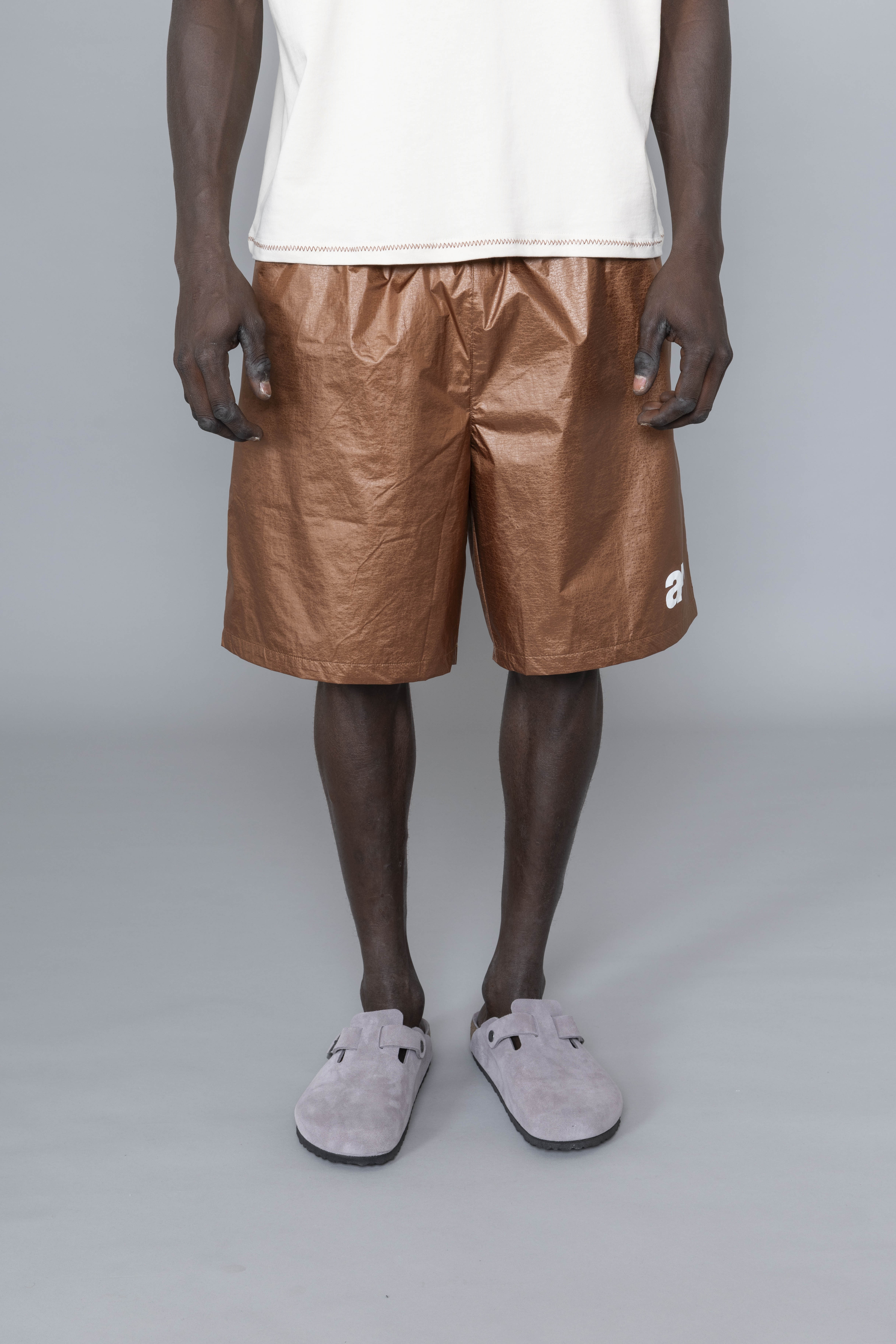 ArteAntwerpBigLogoShortsOrange