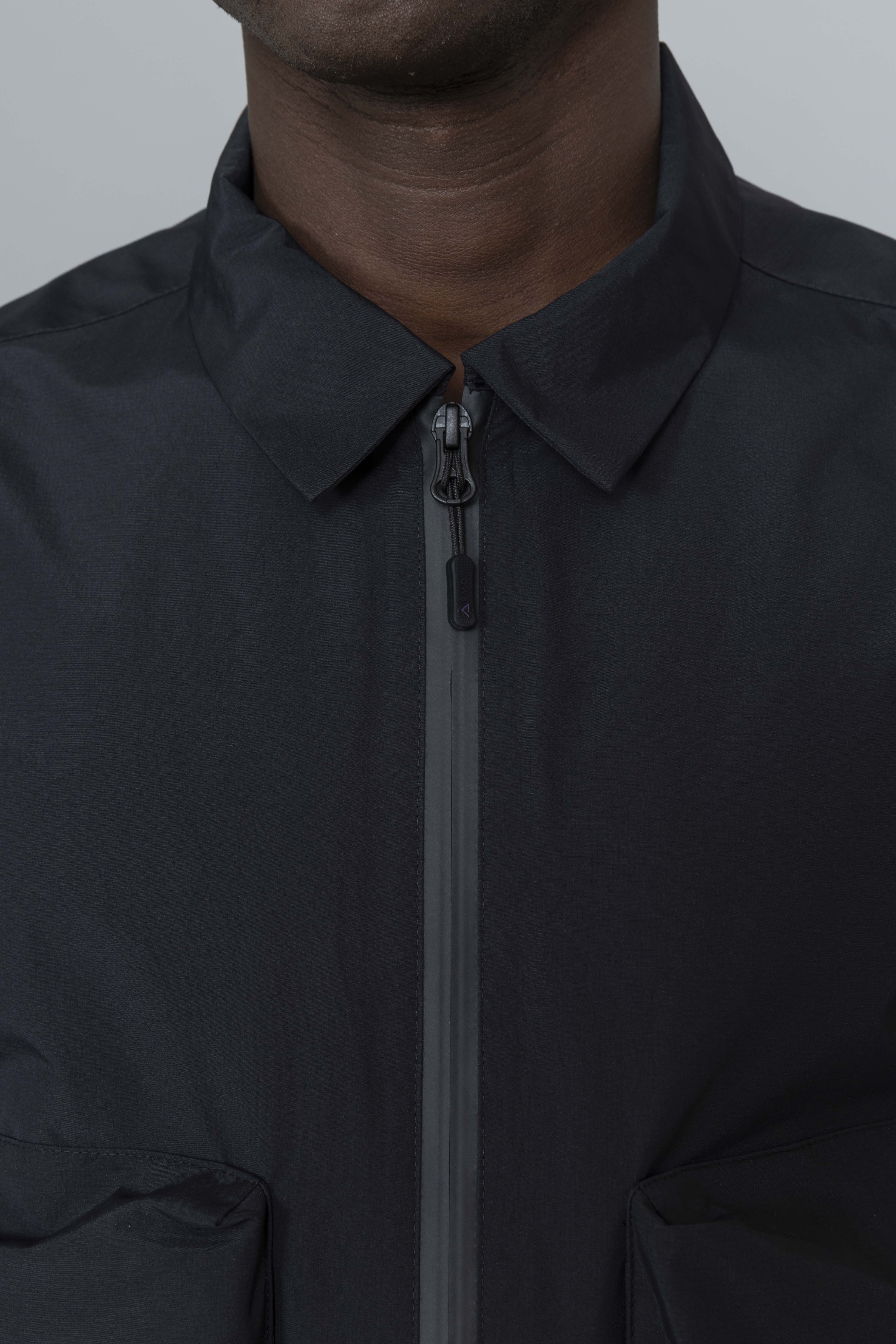PurpleMountainObservatoryClimateOvershirtBlackZip